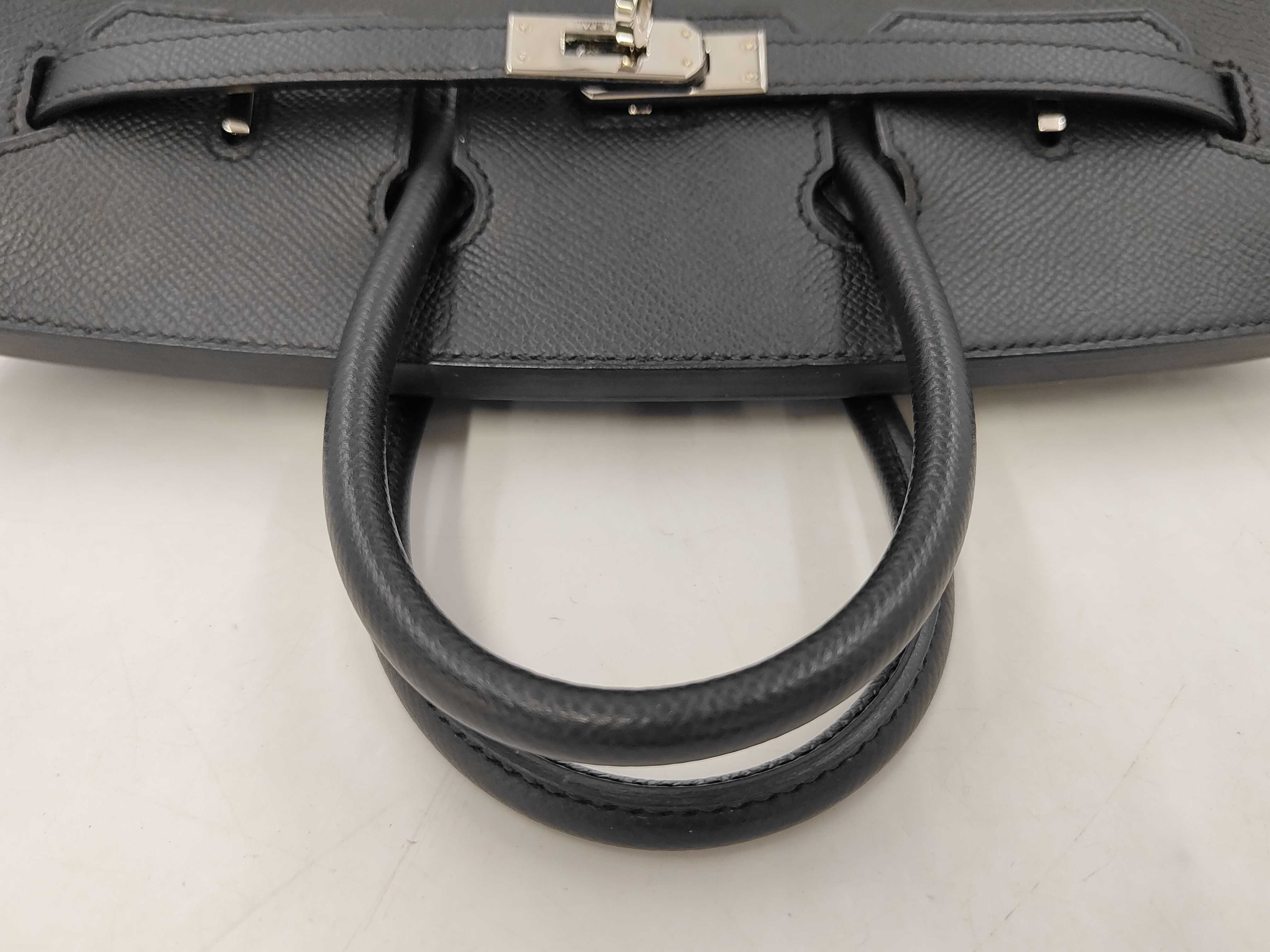 Birkin 25 Veau Epsom Black SS N Stamp Handbag — view 5