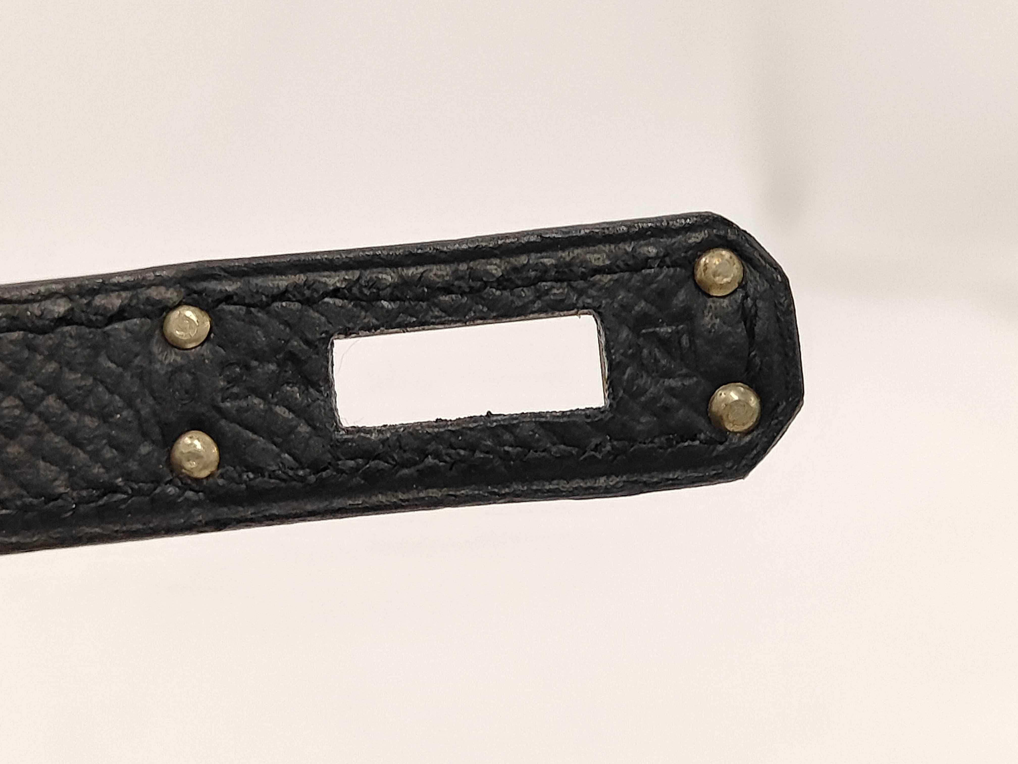 Birkin 25 Veau Epsom Black SS N Stamp Handbag — view 9