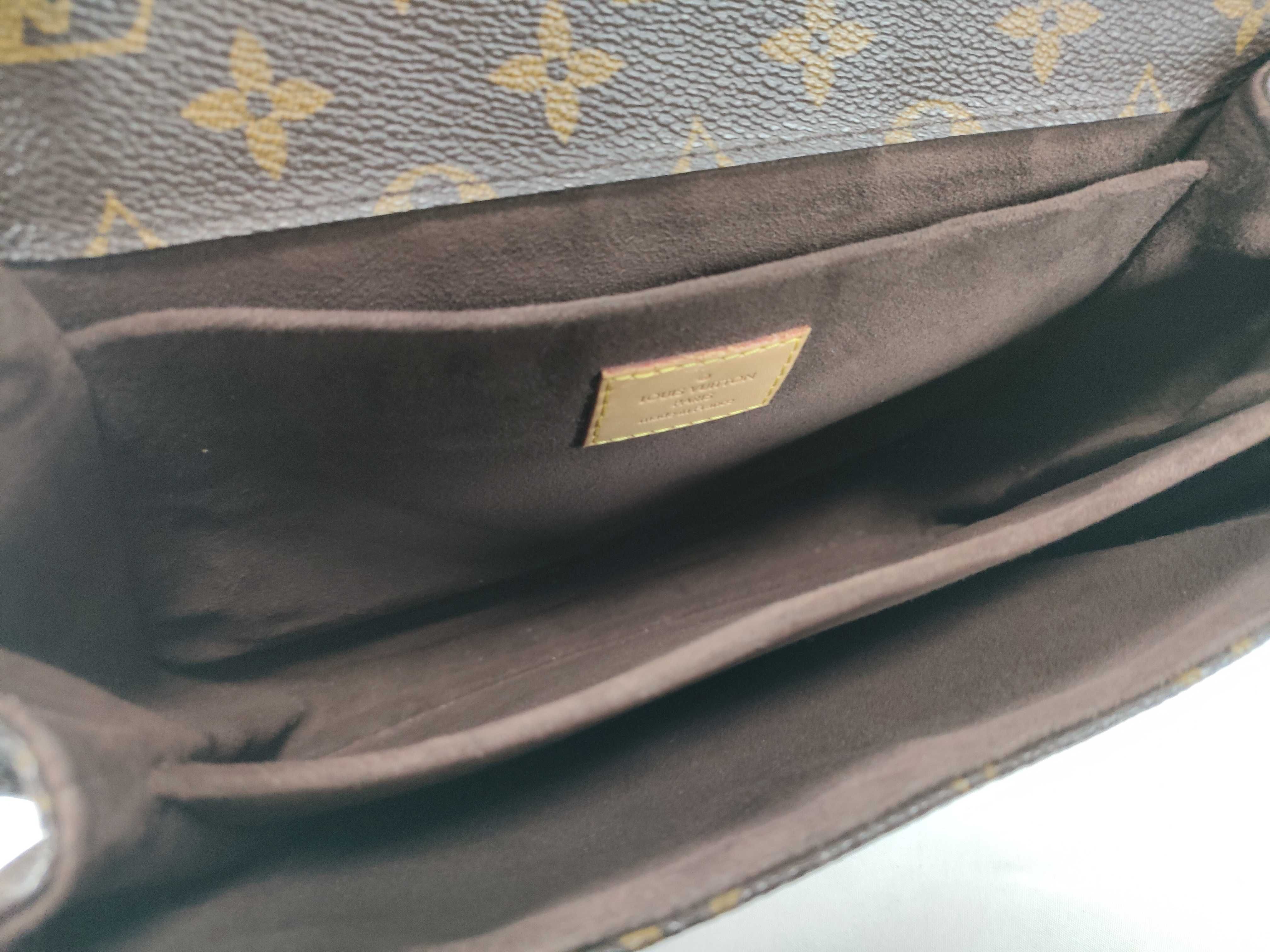 Monogram Louis Vuitton Monogram Message Shoulder Bag — view 11