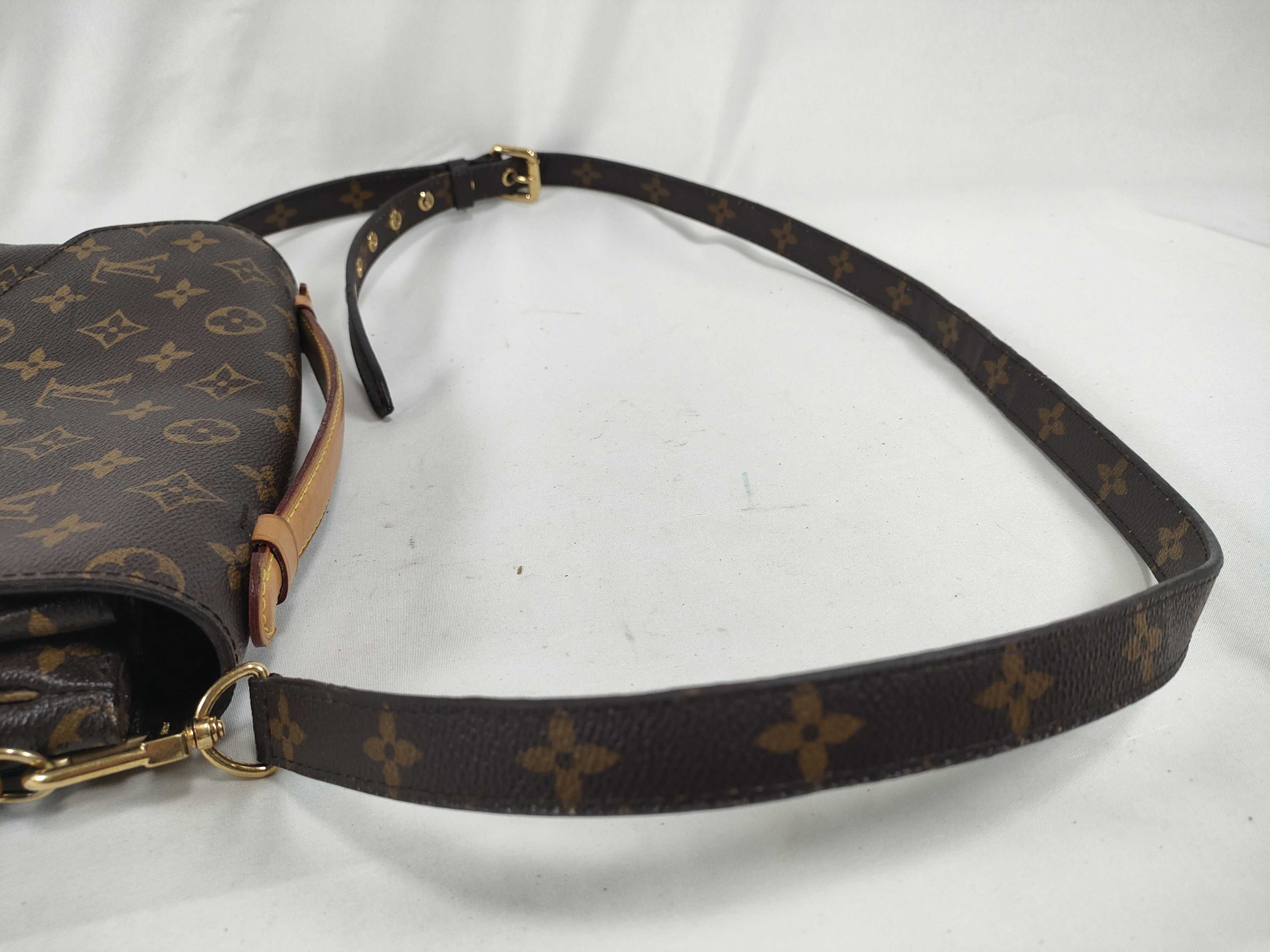 Monogram Louis Vuitton Monogram Message Shoulder Bag — view 6