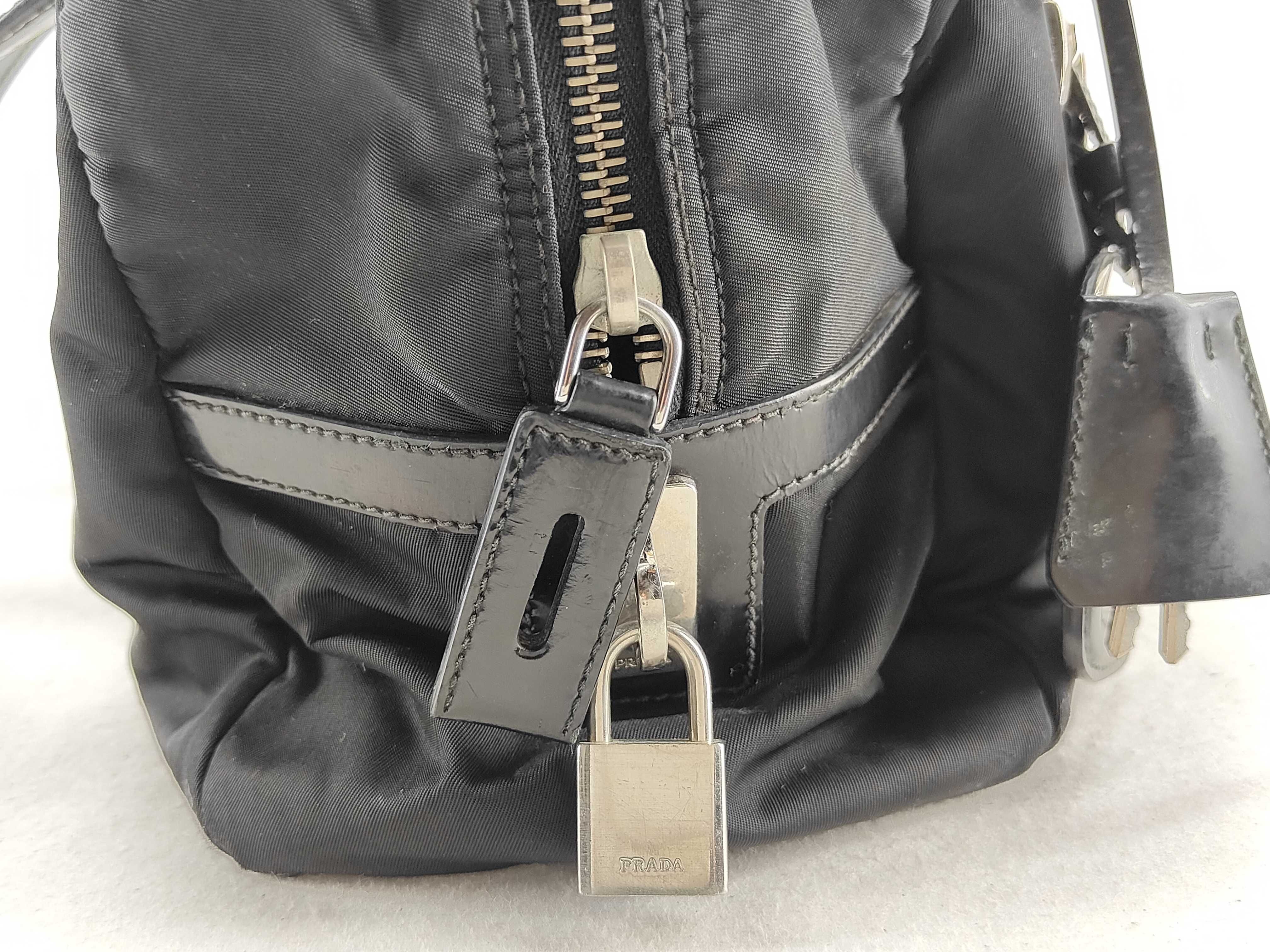 Nylon Prada Tote Bag Shoulder Bag — view 8