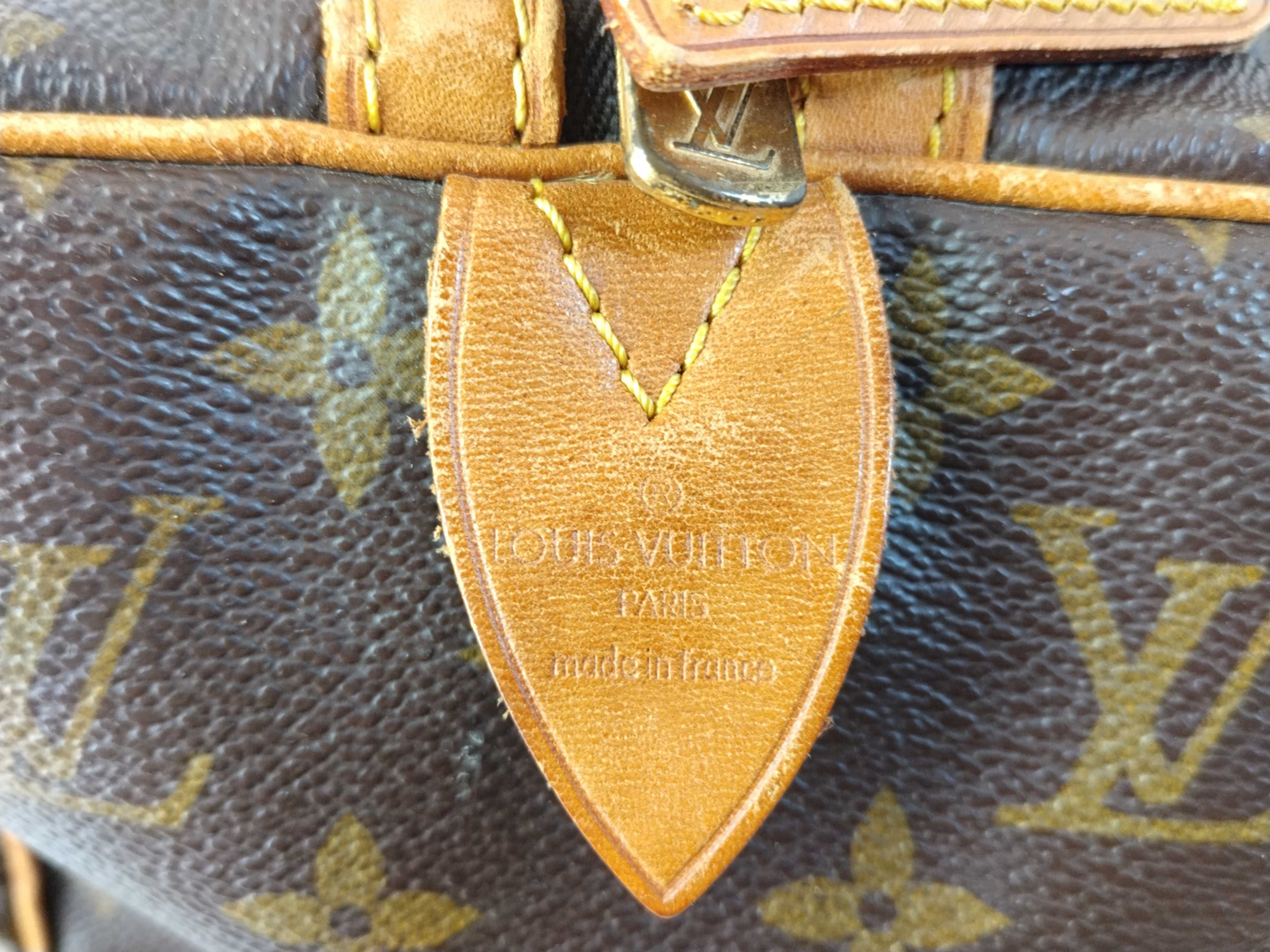 Monogram A. Saxpool 35 Monogram Boston Bag — view 12
