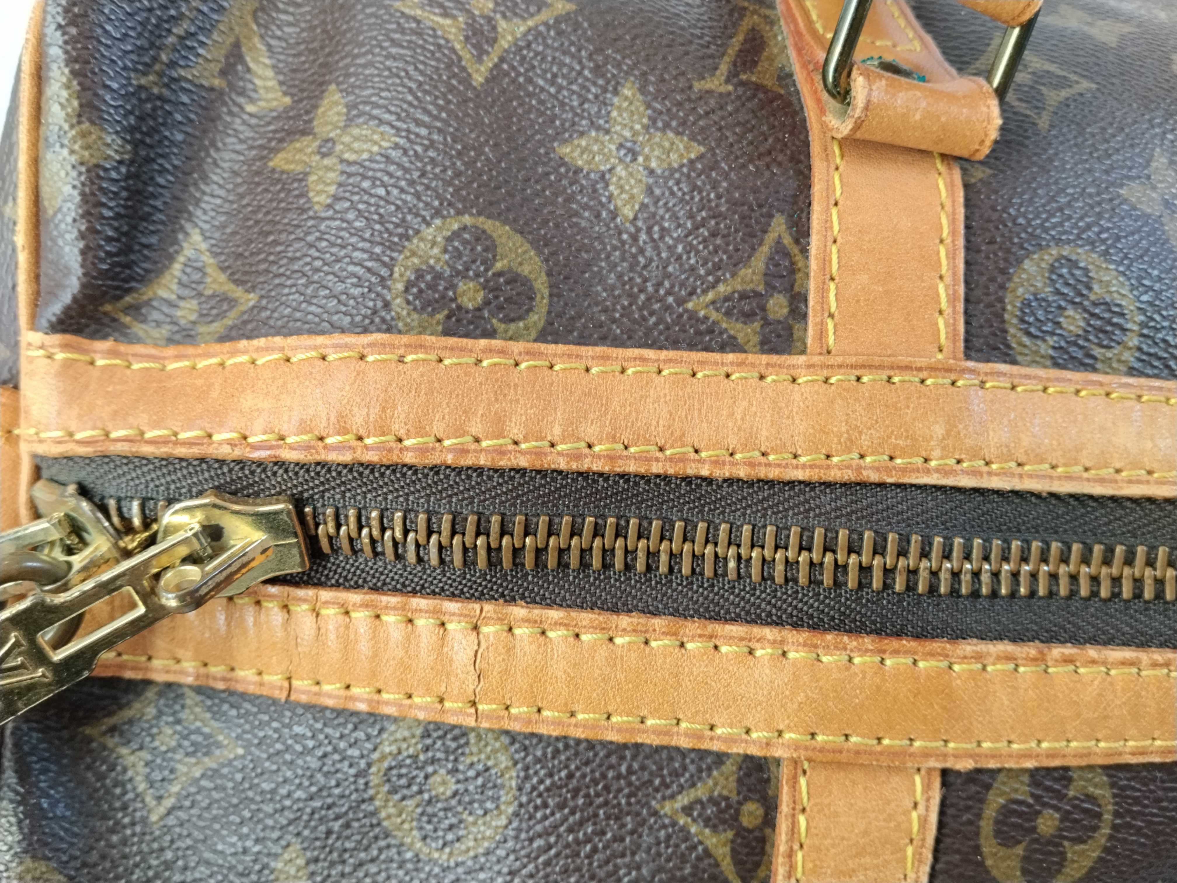 Monogram A. Saxpool 35 Monogram Boston Bag — view 9