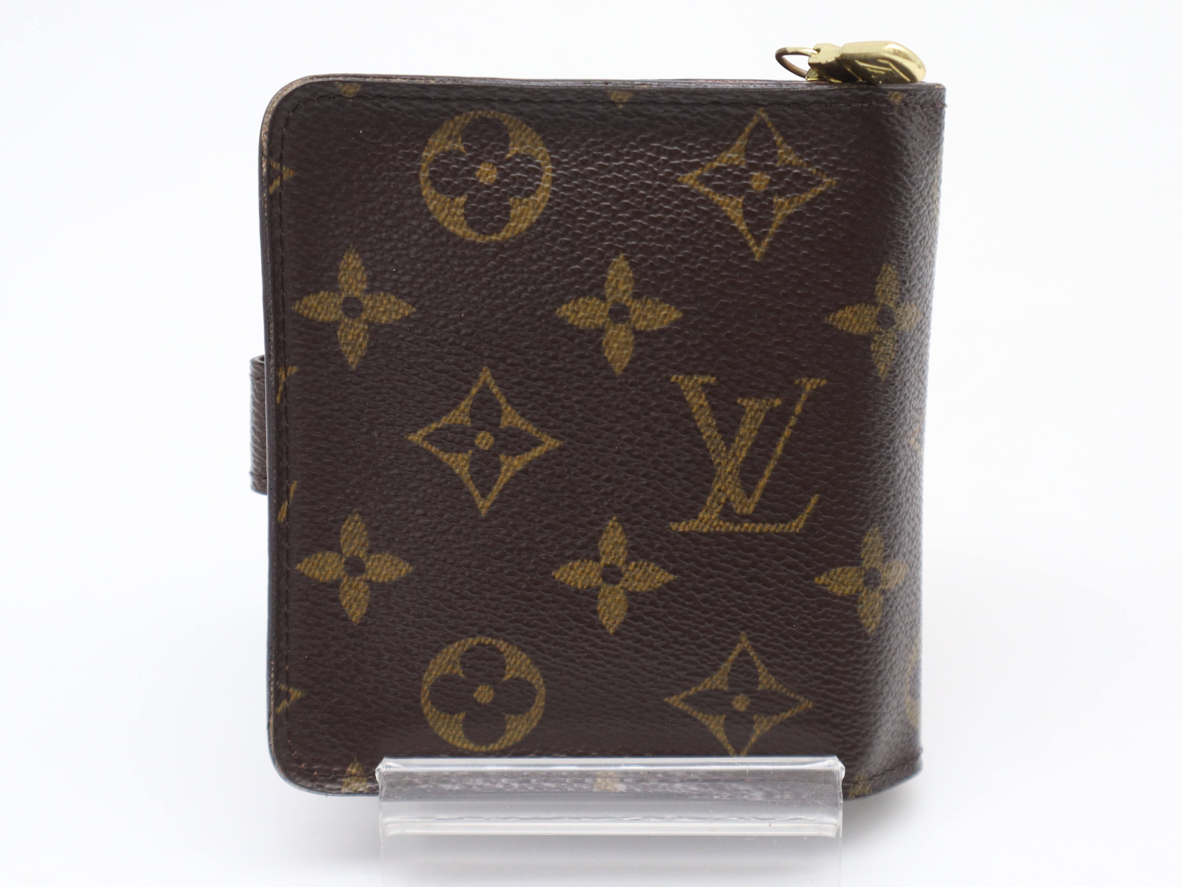 M61667 Monogram LV Monogram Compact Zip Wallet — view 2