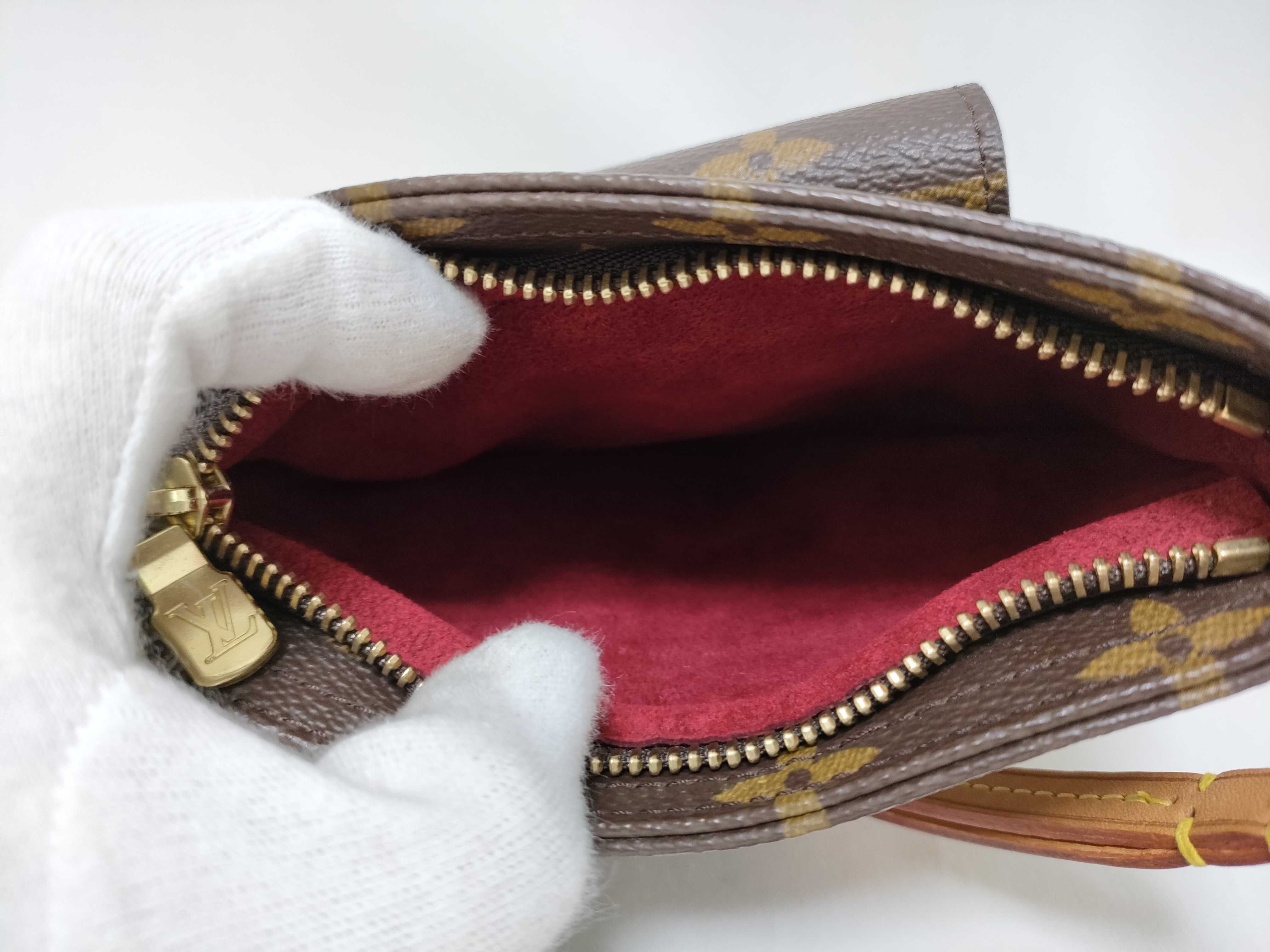 Monogram Partition M51901 Brown Pouch — view 10