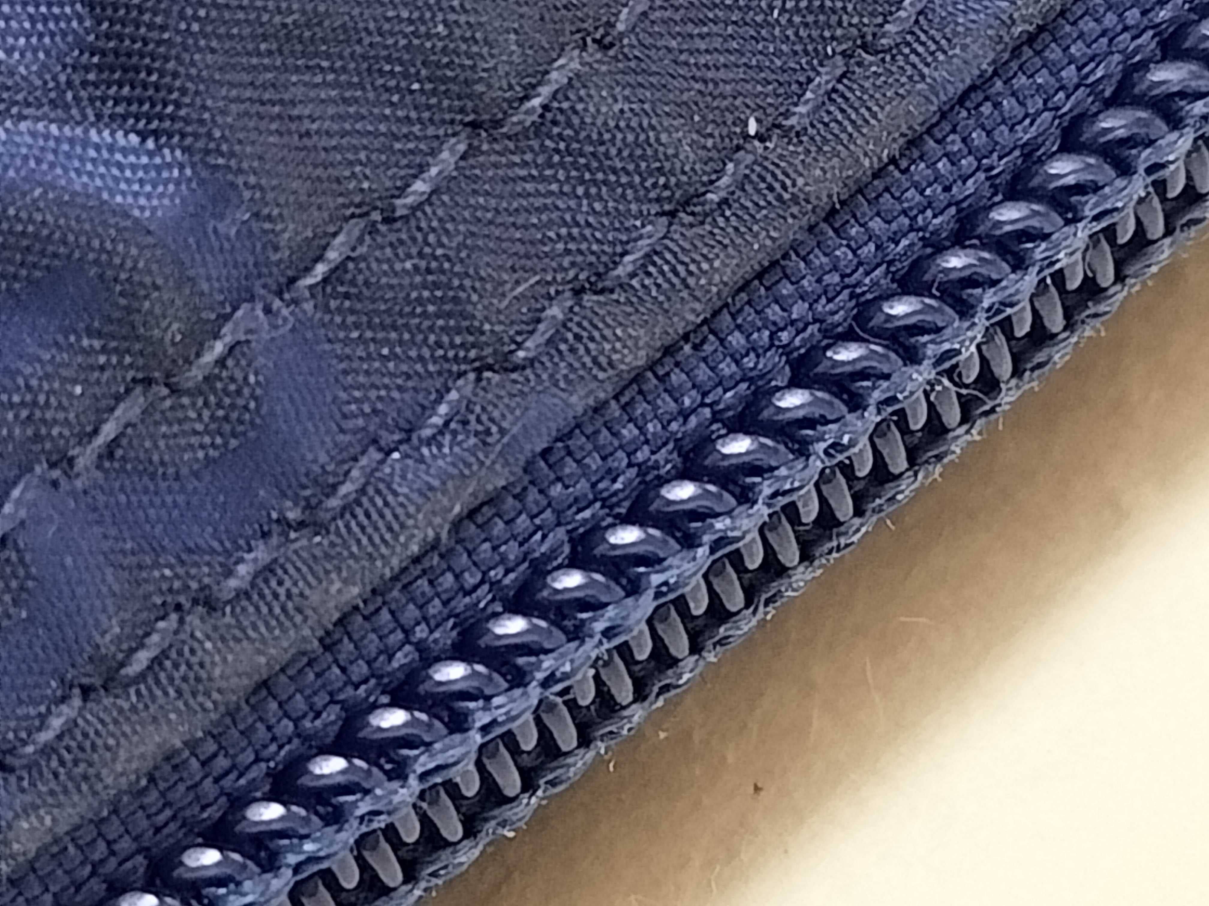 GG Nylon Pouch, Navy — view 3