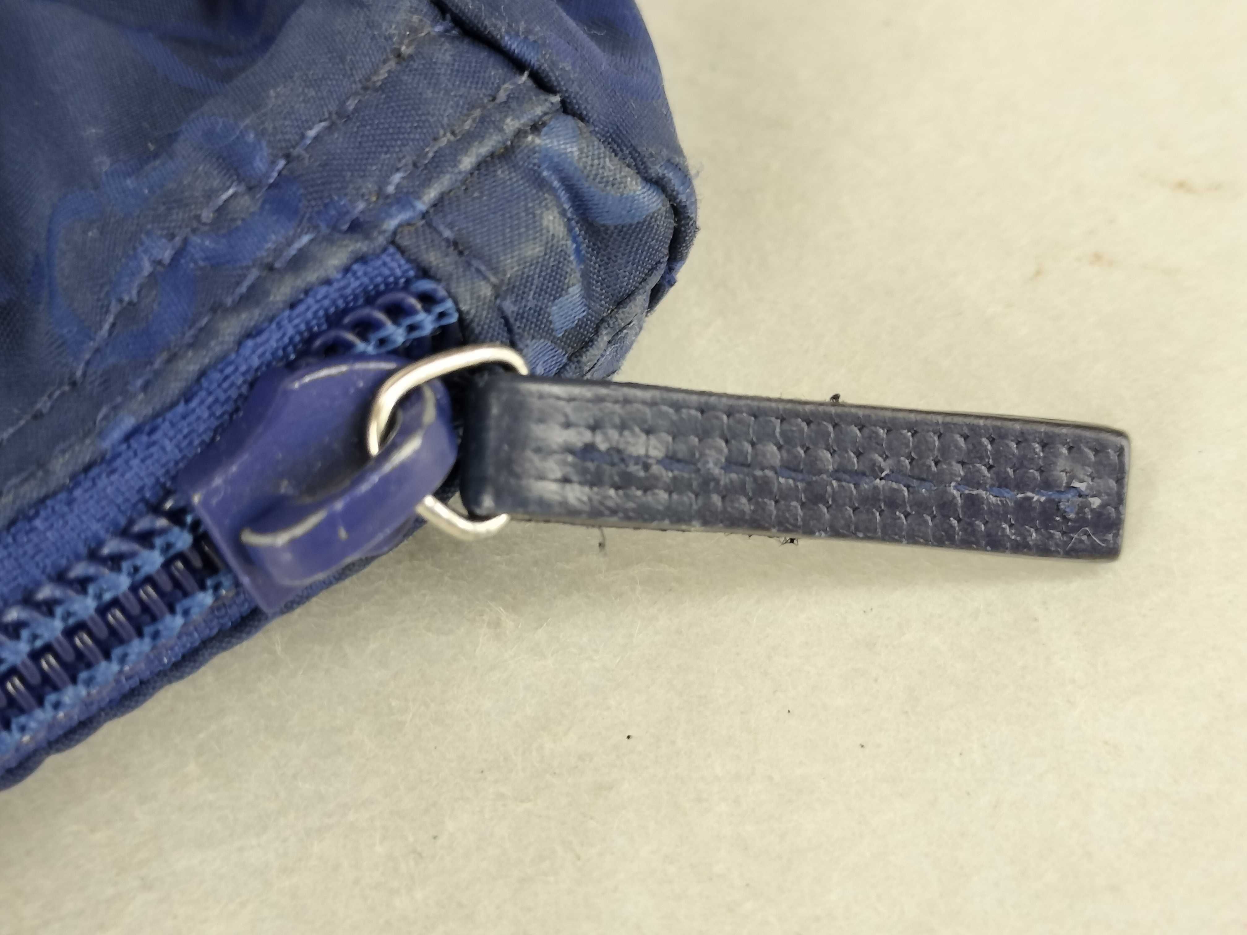 GG Nylon Pouch, Navy — view 9