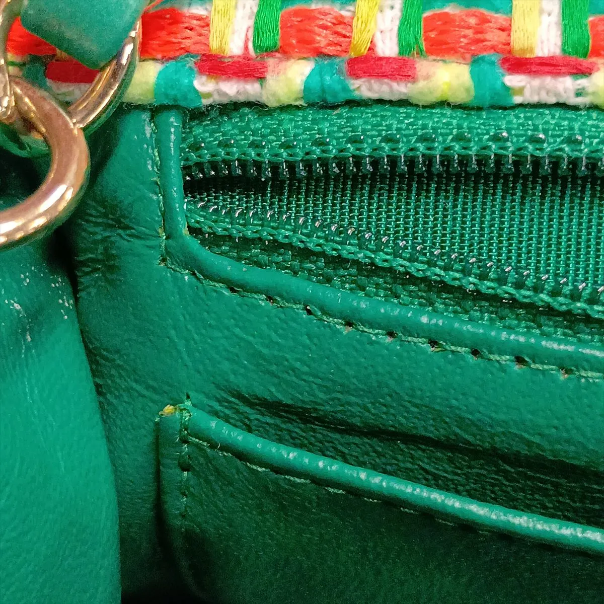 Mini Matelassé 20 Tweed Single Flap Single Chain Bag, Multicolor, Gold Hardware, 21865751, Serial Number 21-A69900 — view 10