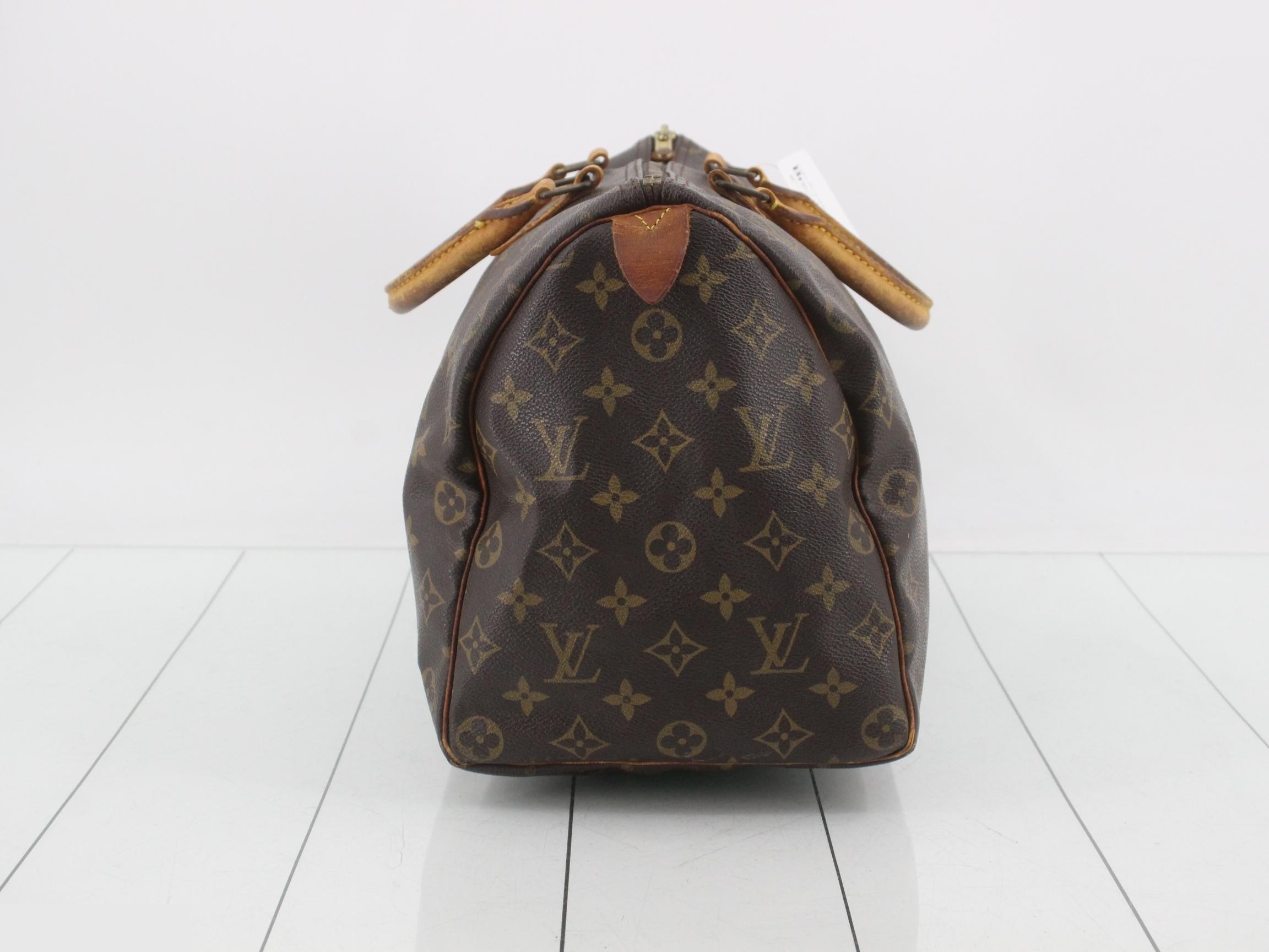 Monogram Speedy 35 (older model) handbag — view 4