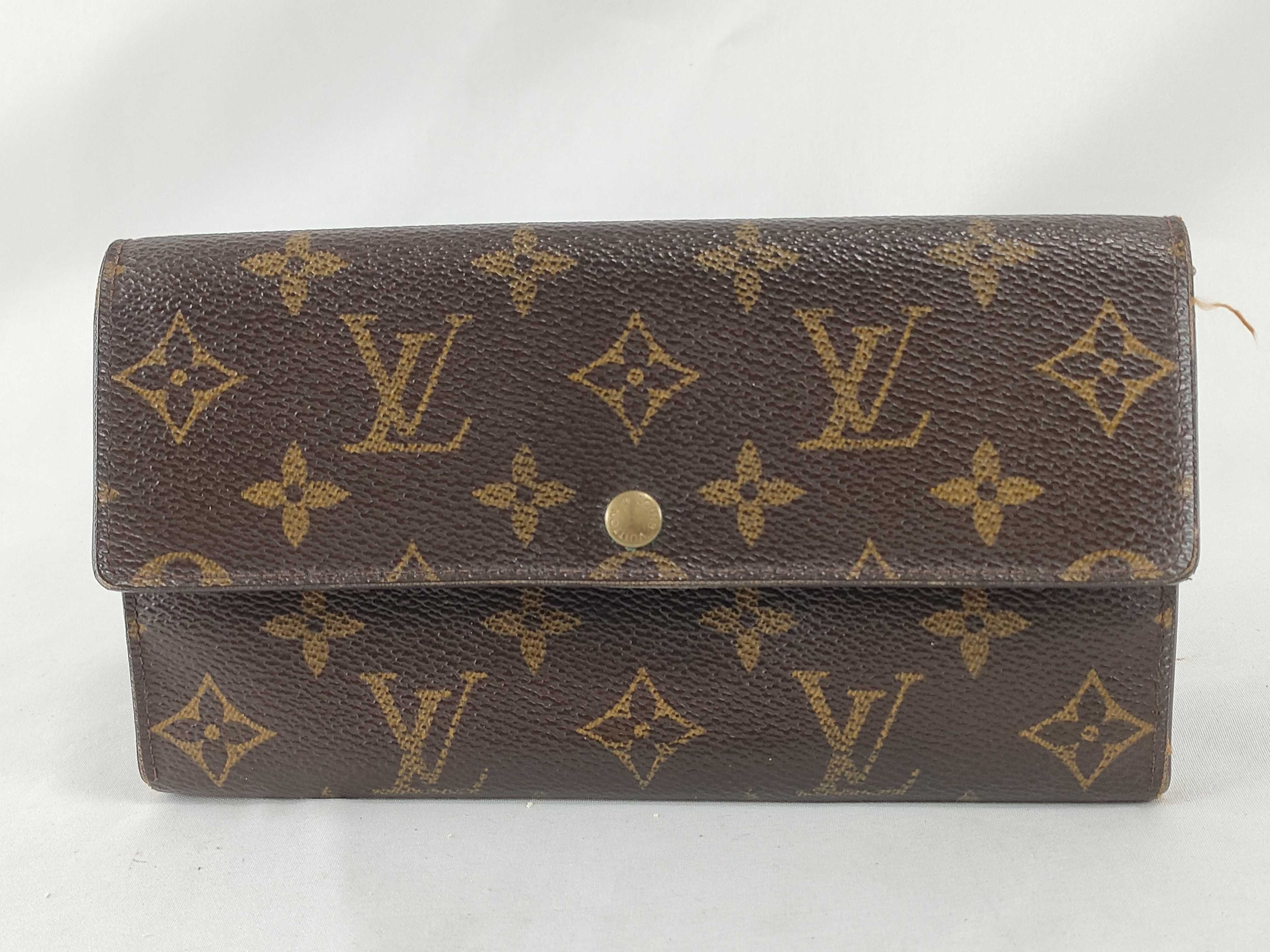Monogram Louis Vuitton Monogram Wallet Portemonnaie Credit M61725 Wallet