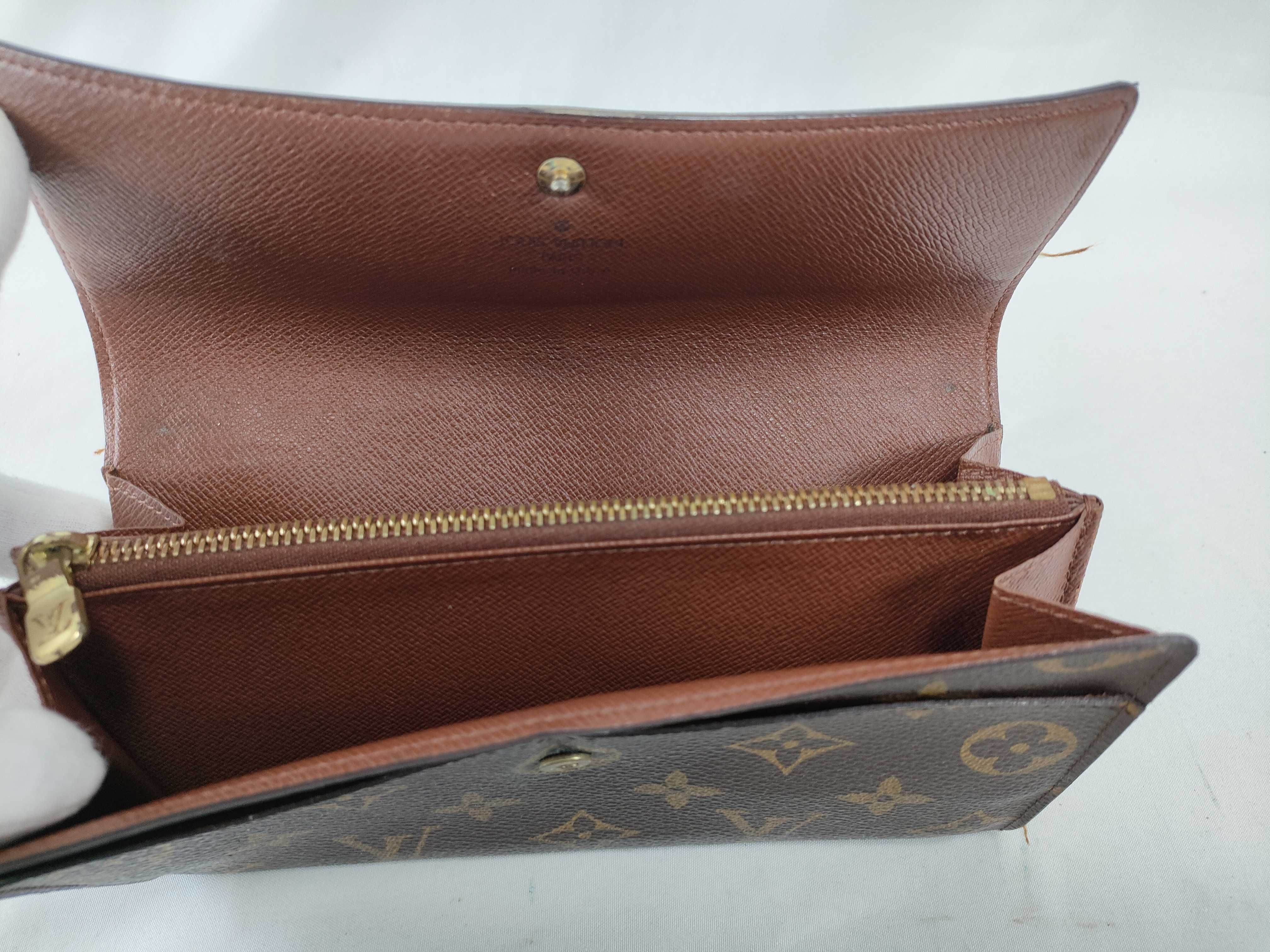 Monogram Louis Vuitton Monogram Wallet Portemonnaie Credit M61725 Wallet — view 11