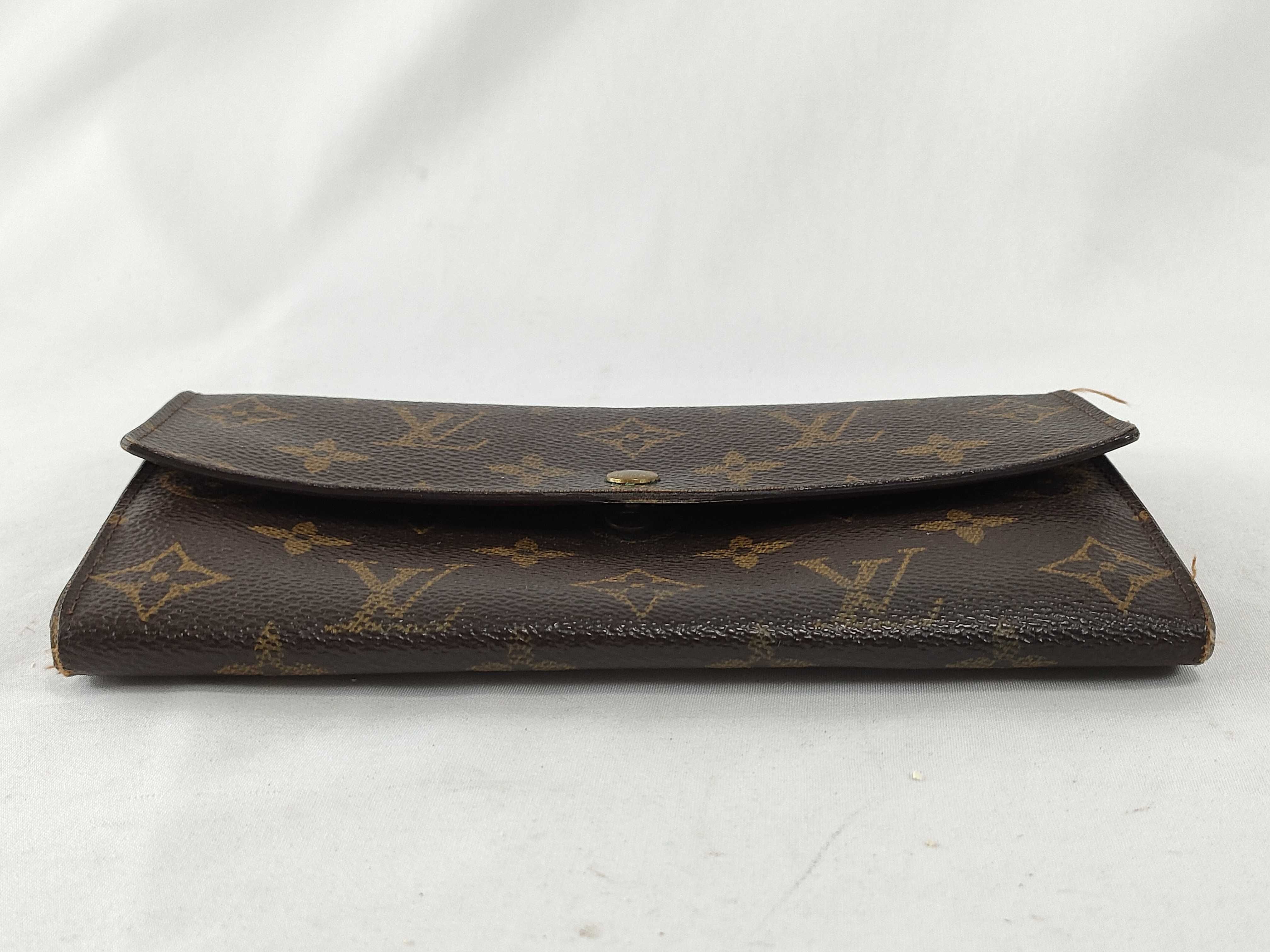 Monogram Louis Vuitton Monogram Wallet Portemonnaie Credit M61725 Wallet — view 3