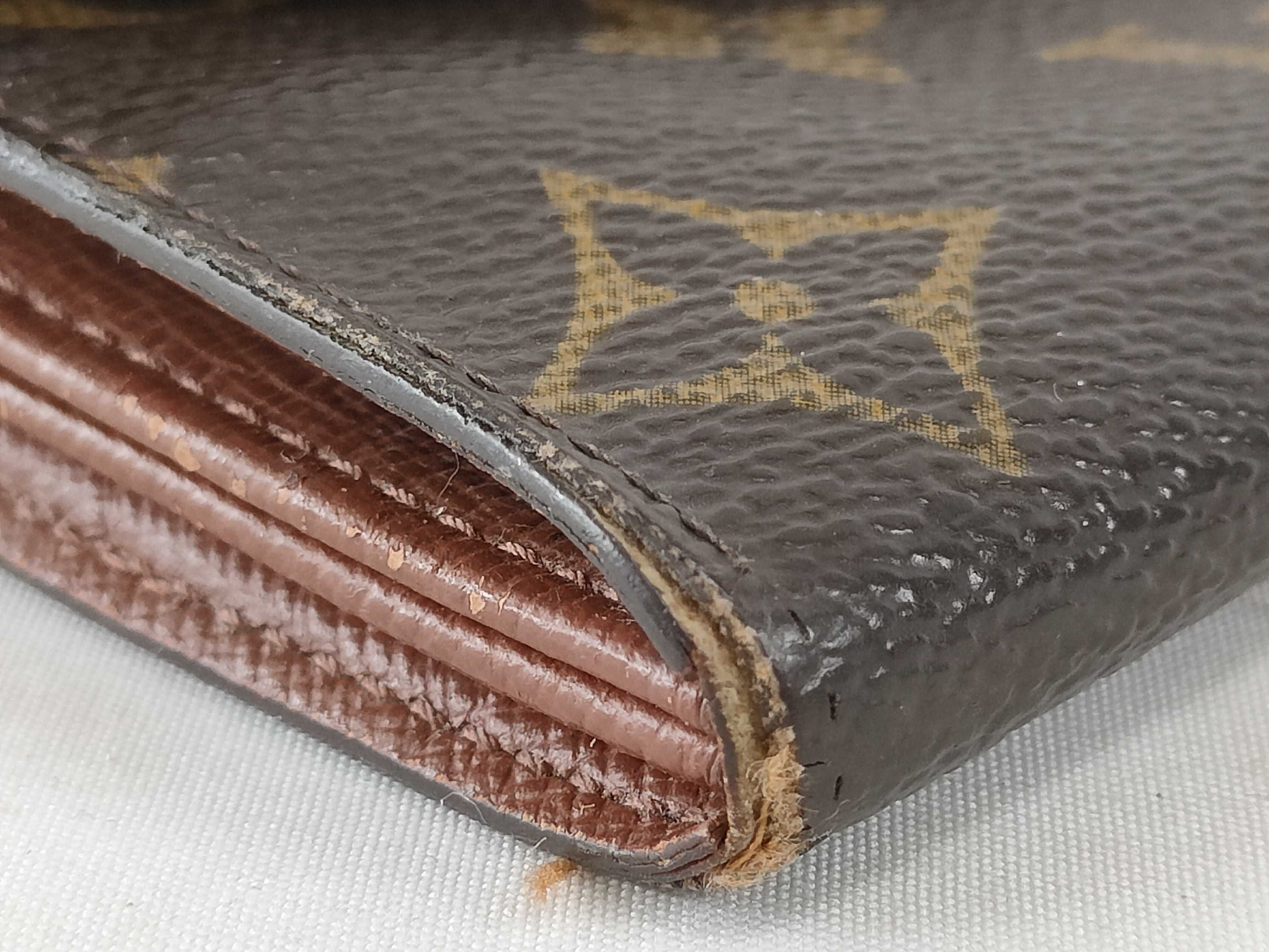 Monogram Louis Vuitton Monogram Wallet Portemonnaie Credit M61725 Wallet — view 4