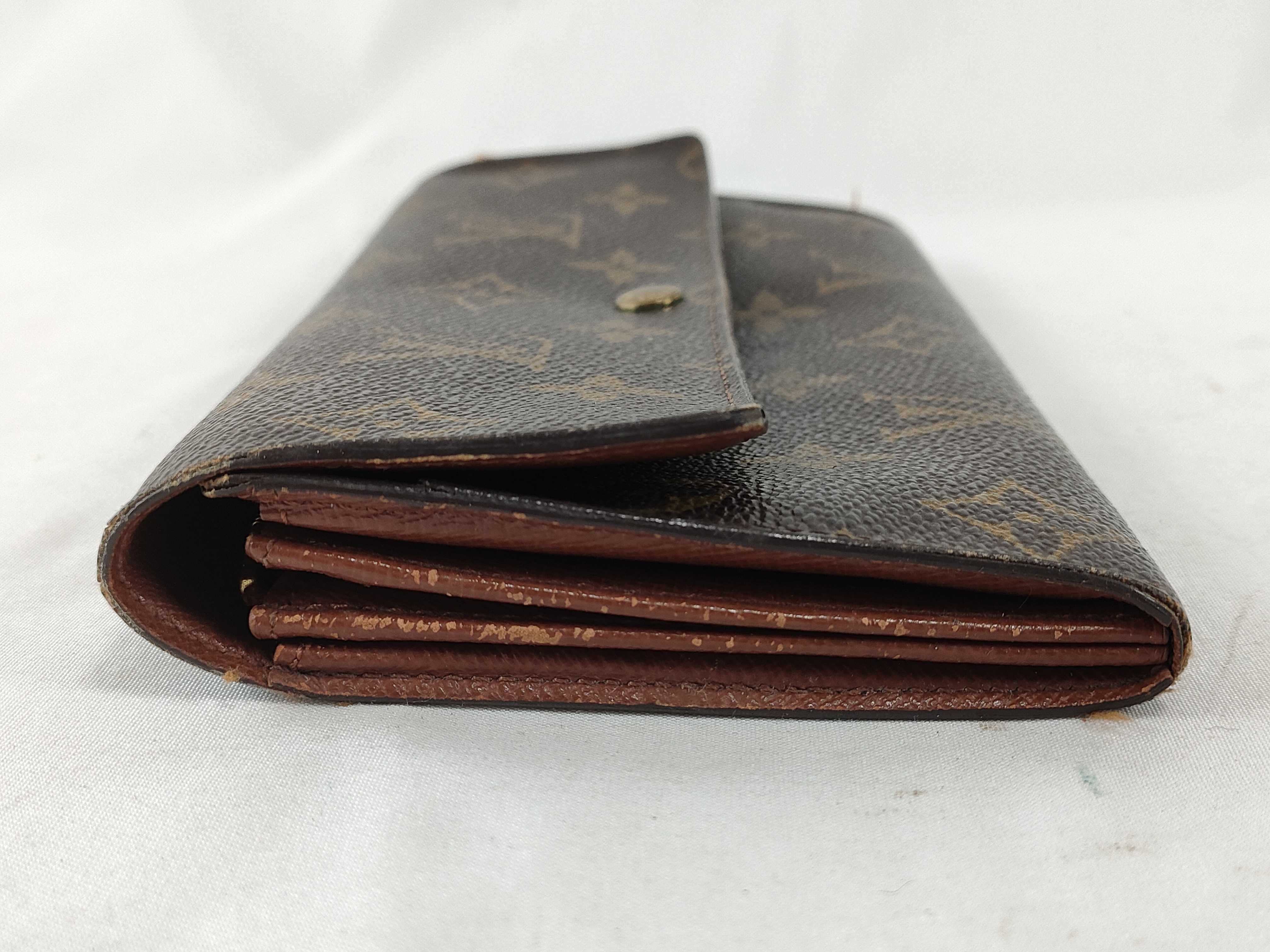 Monogram Louis Vuitton Monogram Wallet Portemonnaie Credit M61725 Wallet — view 5