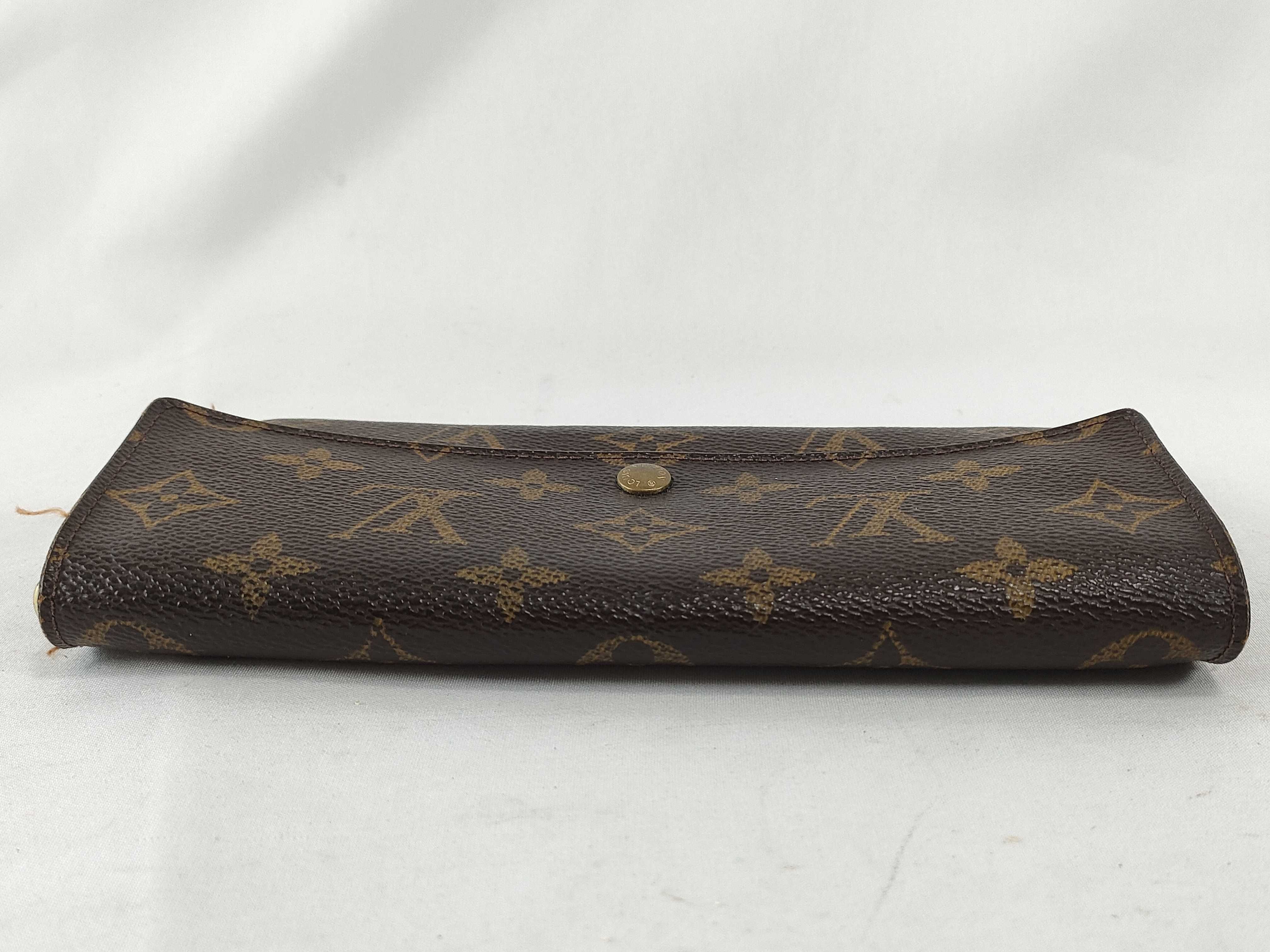 Monogram Louis Vuitton Monogram Wallet Portemonnaie Credit M61725 Wallet — view 6