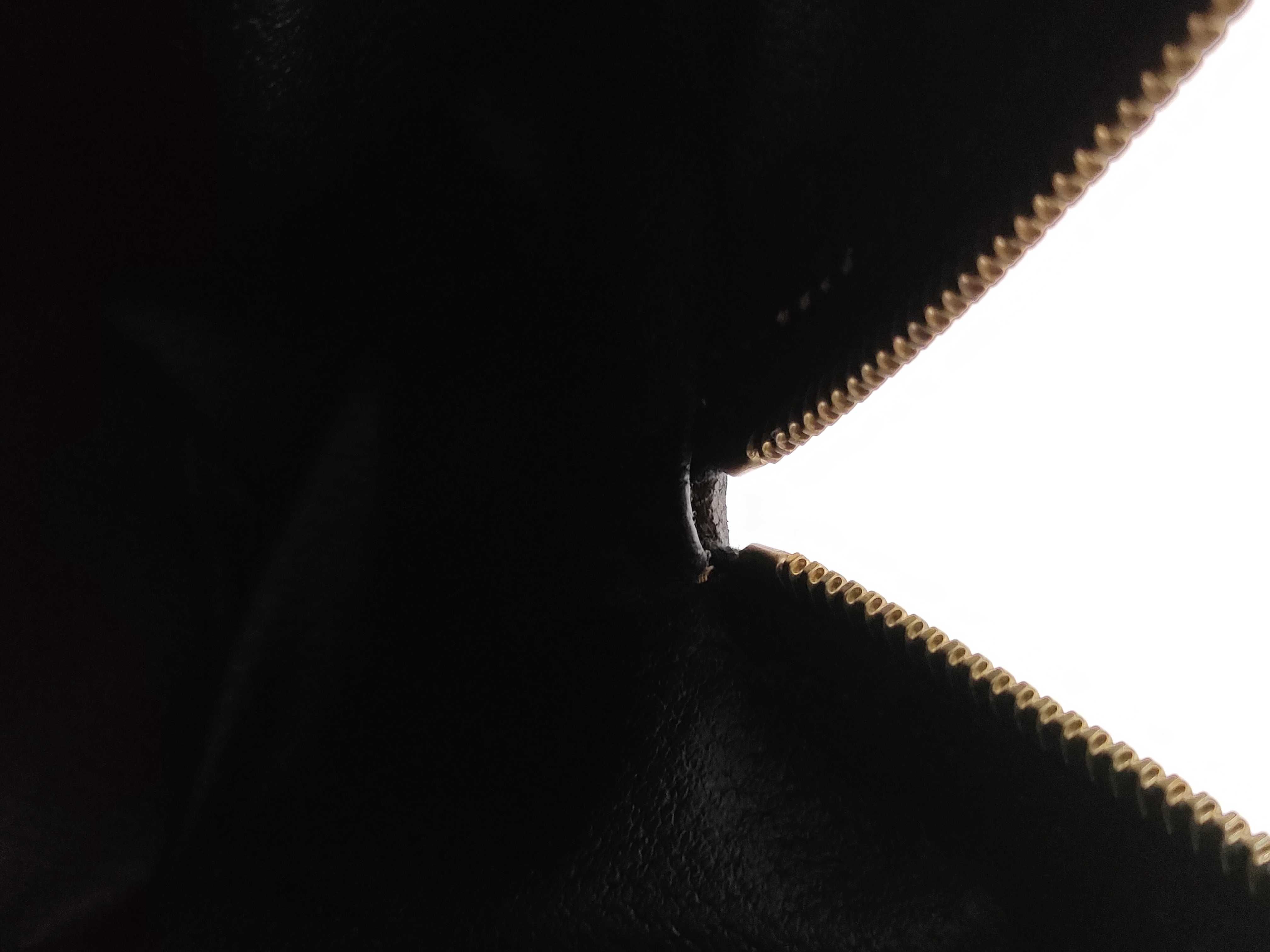 Macadam pattern half moon handbag black handbag — view 9