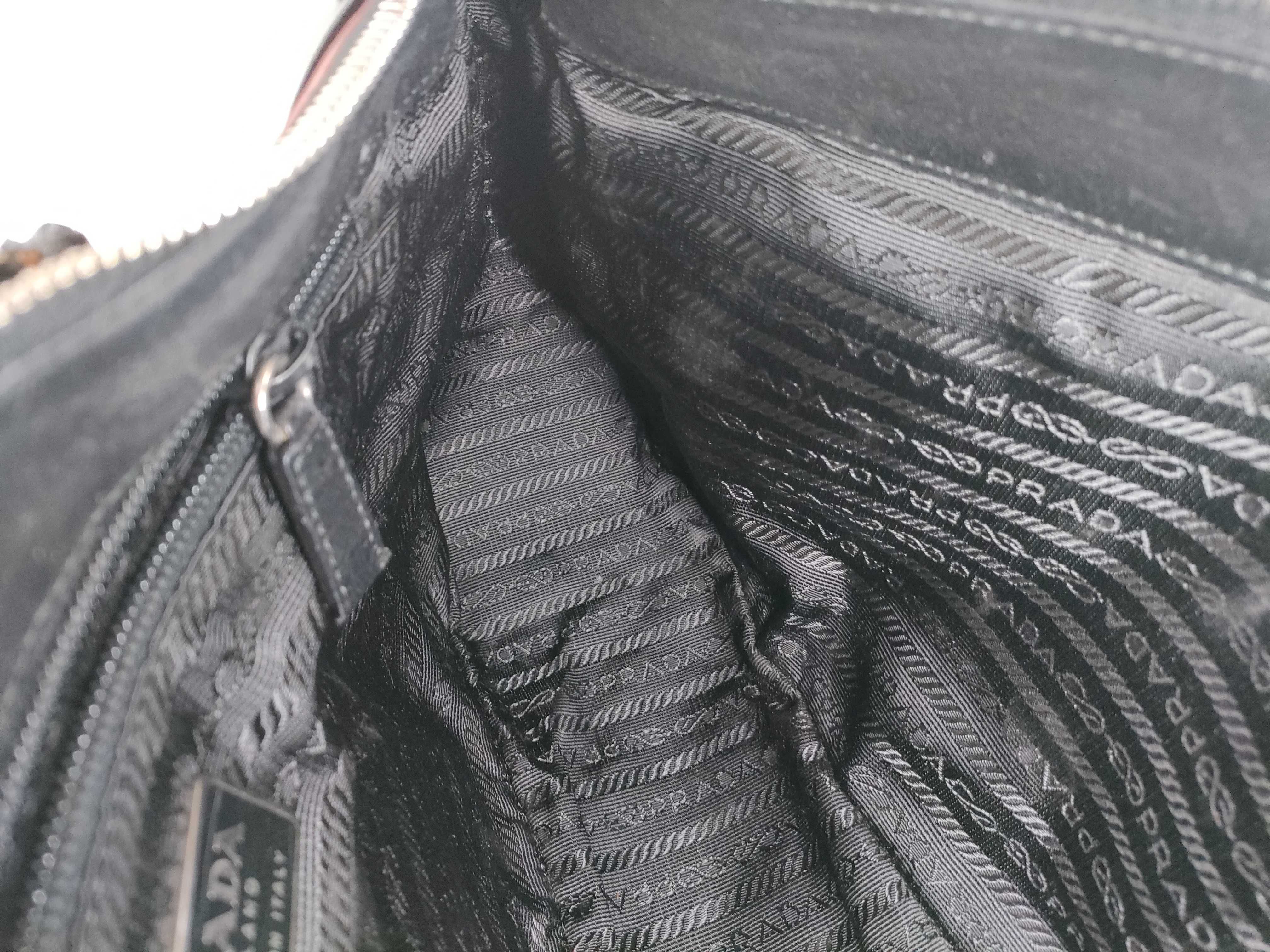 Nylon Prada Saffiano Handbag — view 11