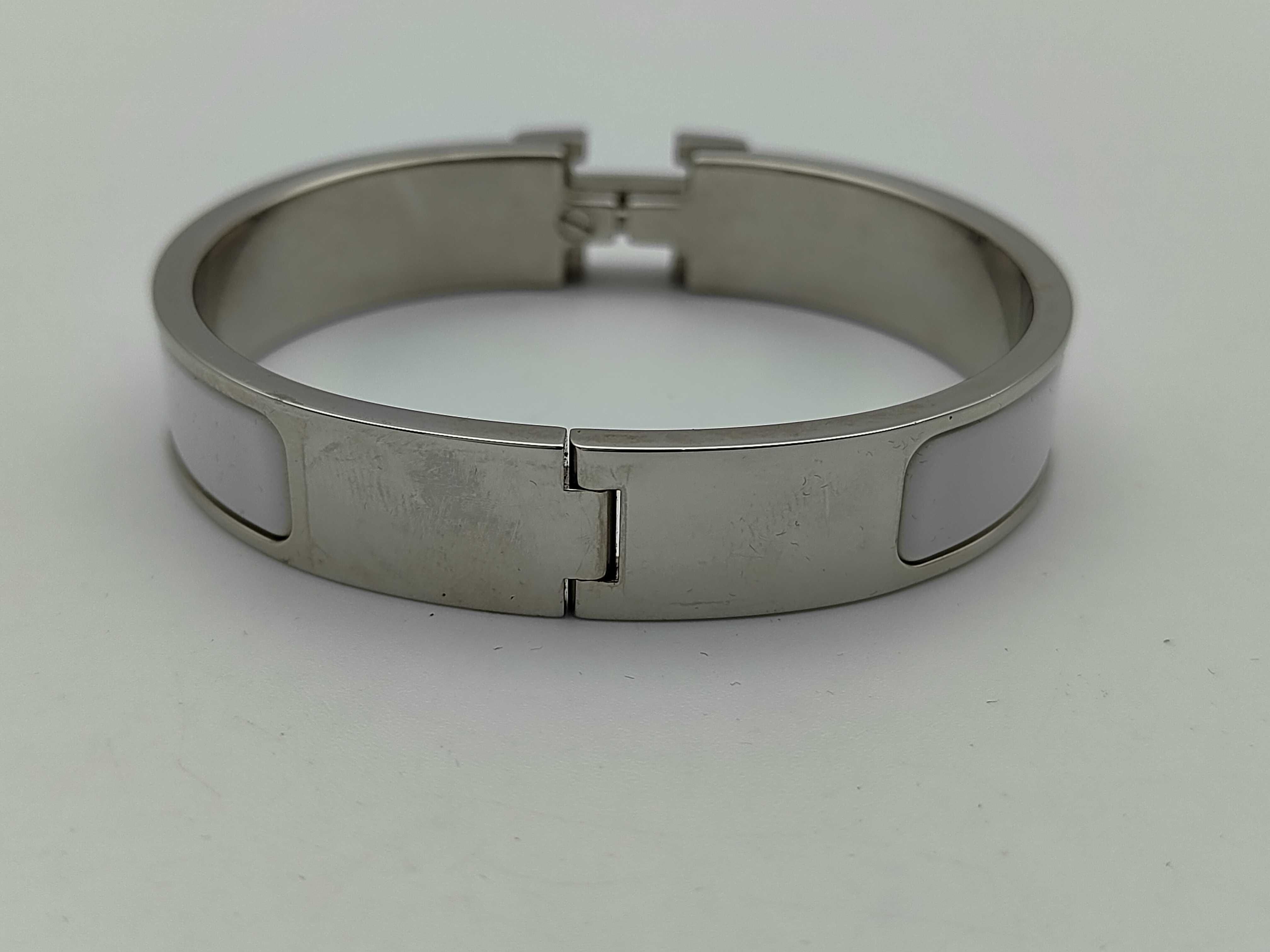 Click H White Bracelet/Bangle — view 2