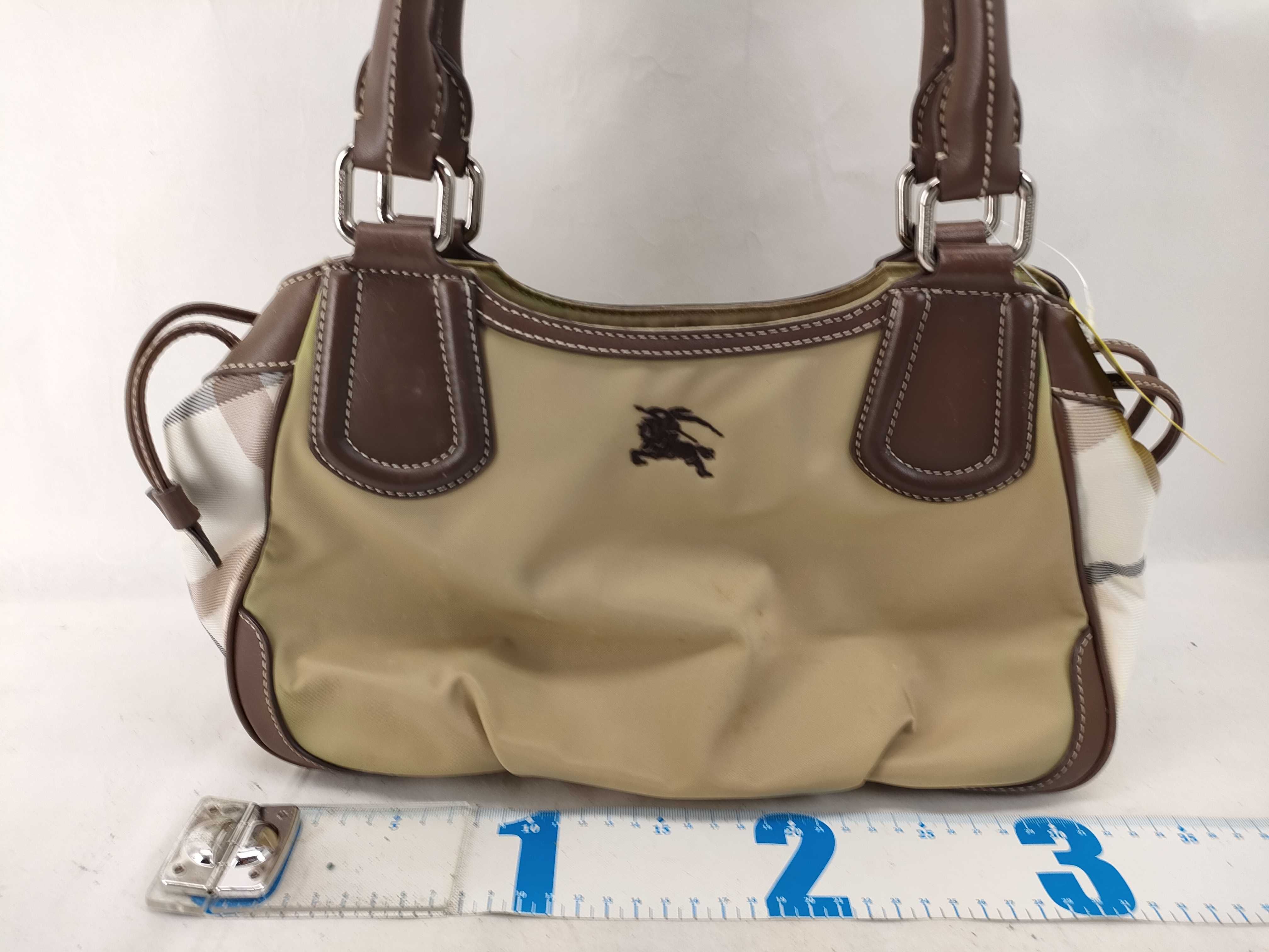 Blue Label Nylon Tote Handbag — view 2