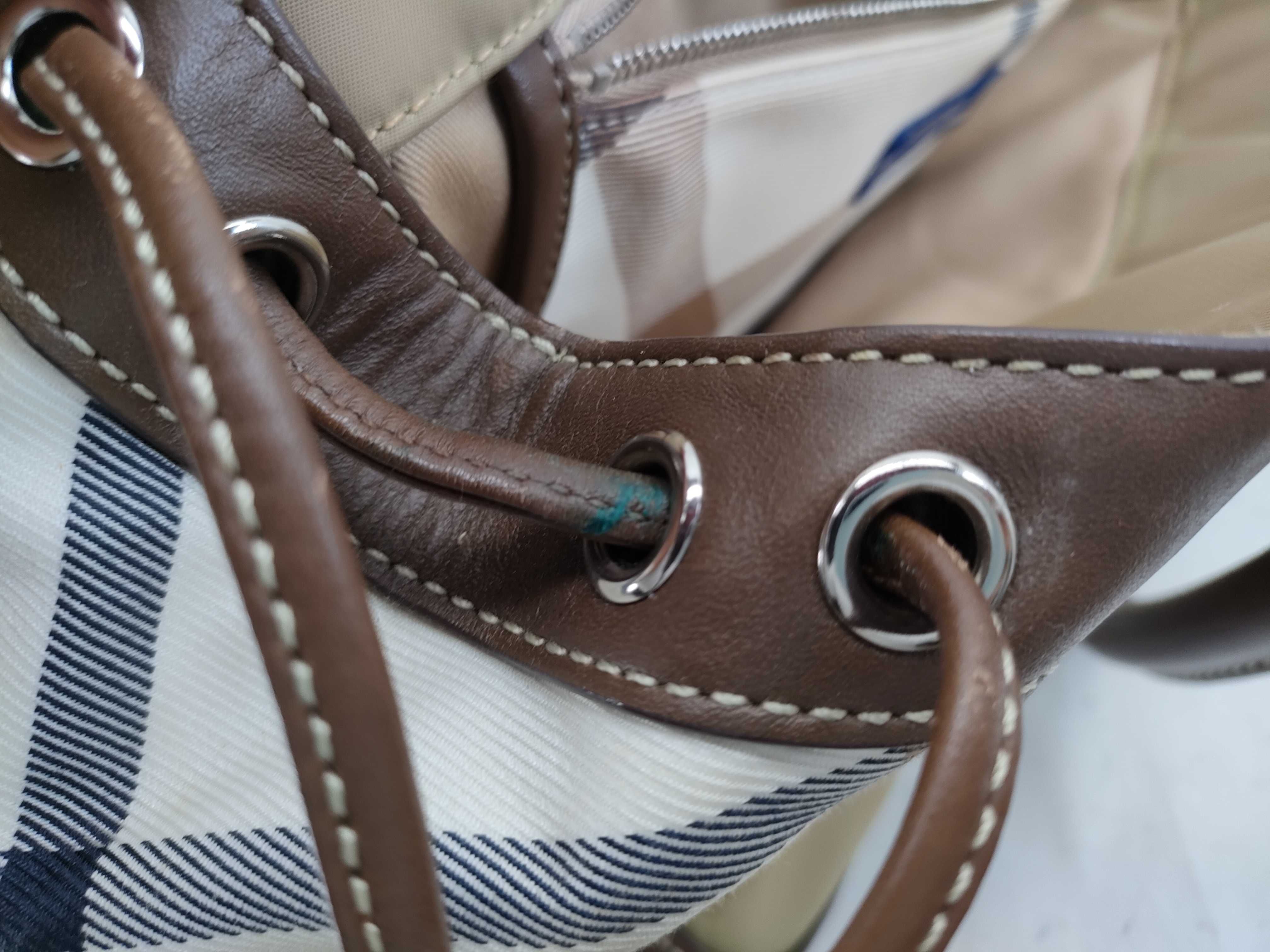 Blue Label Nylon Tote Handbag — view 12