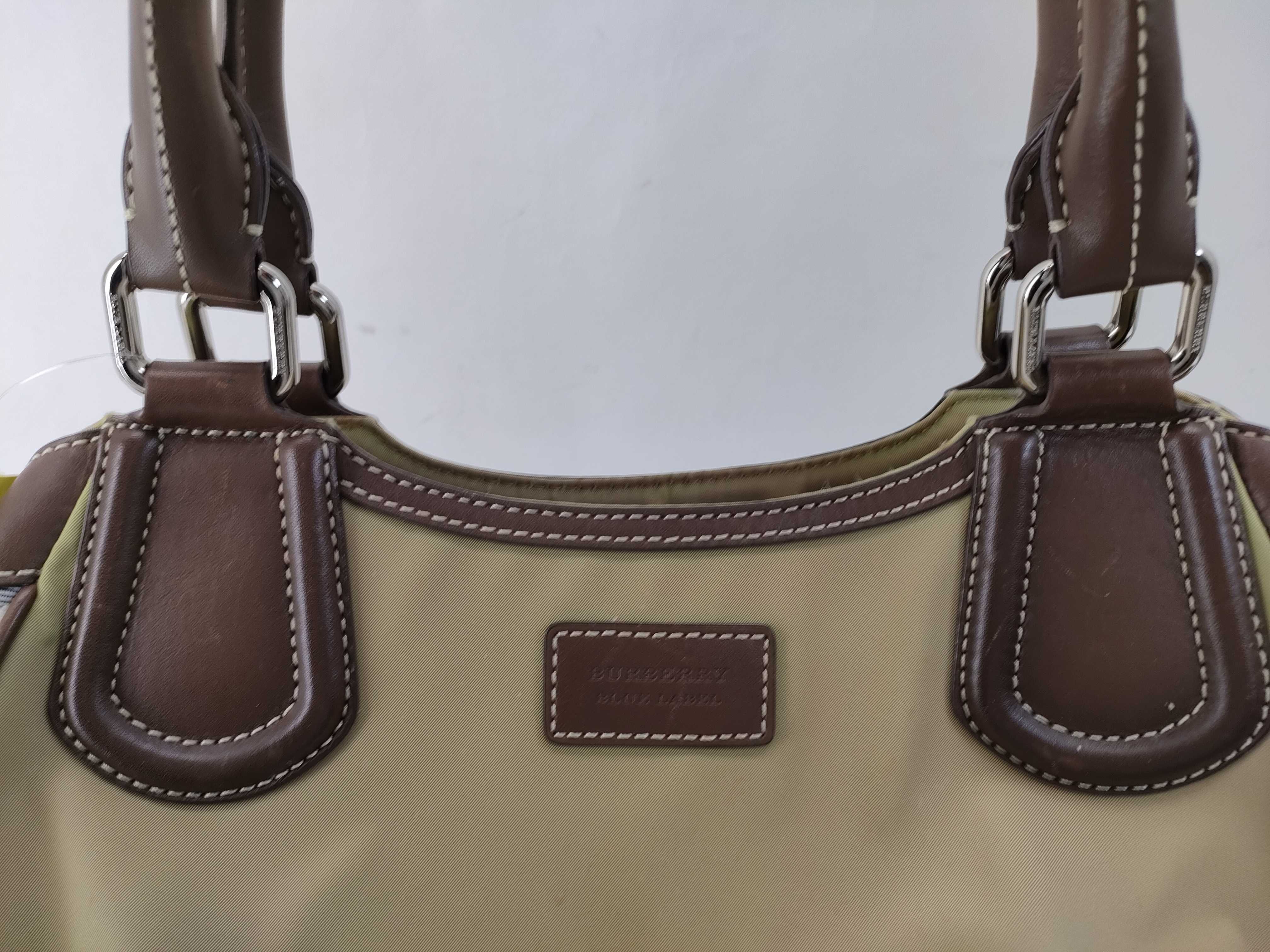 Blue Label Nylon Tote Handbag — view 4