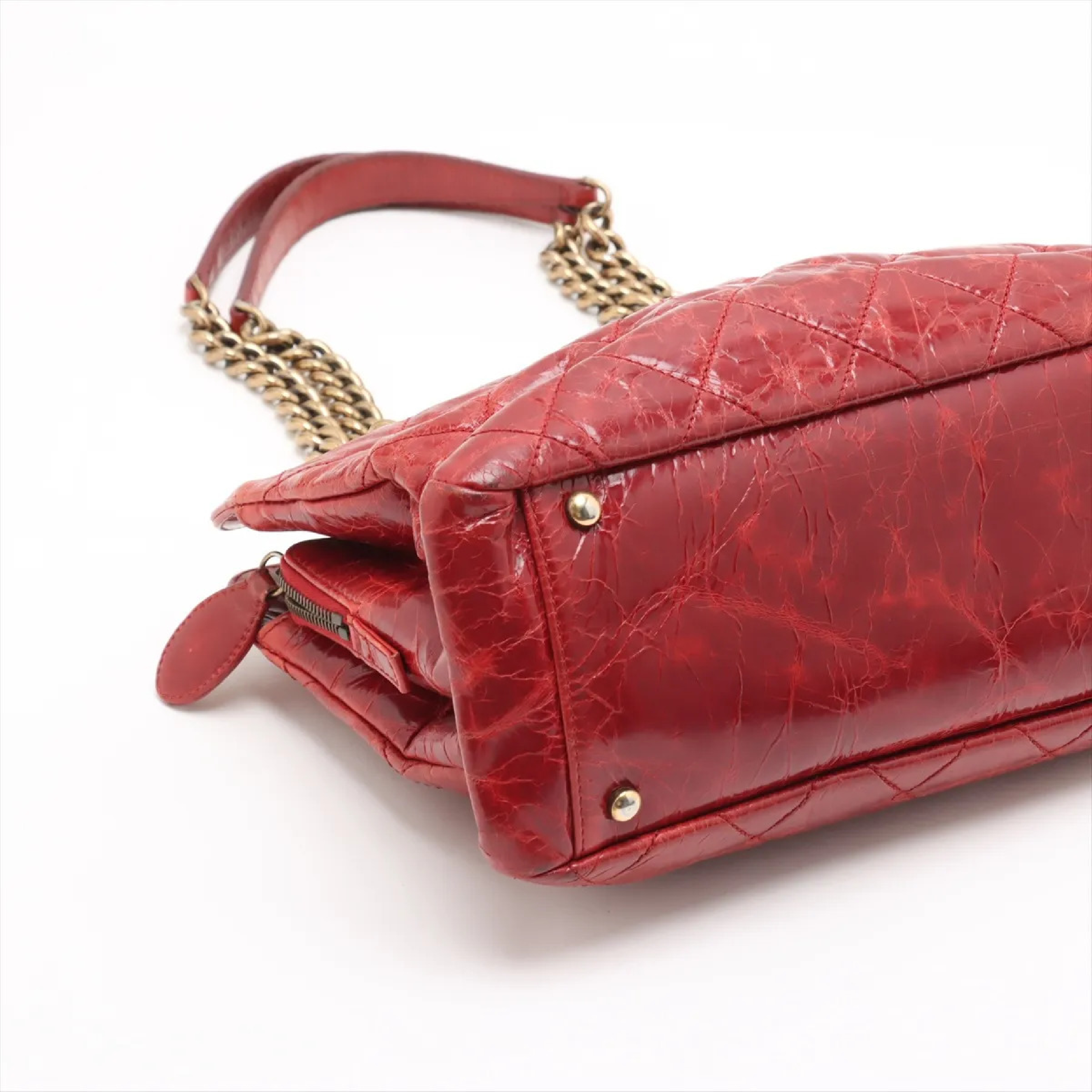 Matelassé 2.55 Vintage Calf Chain Tote Bag (Serial Number 15) — view 5