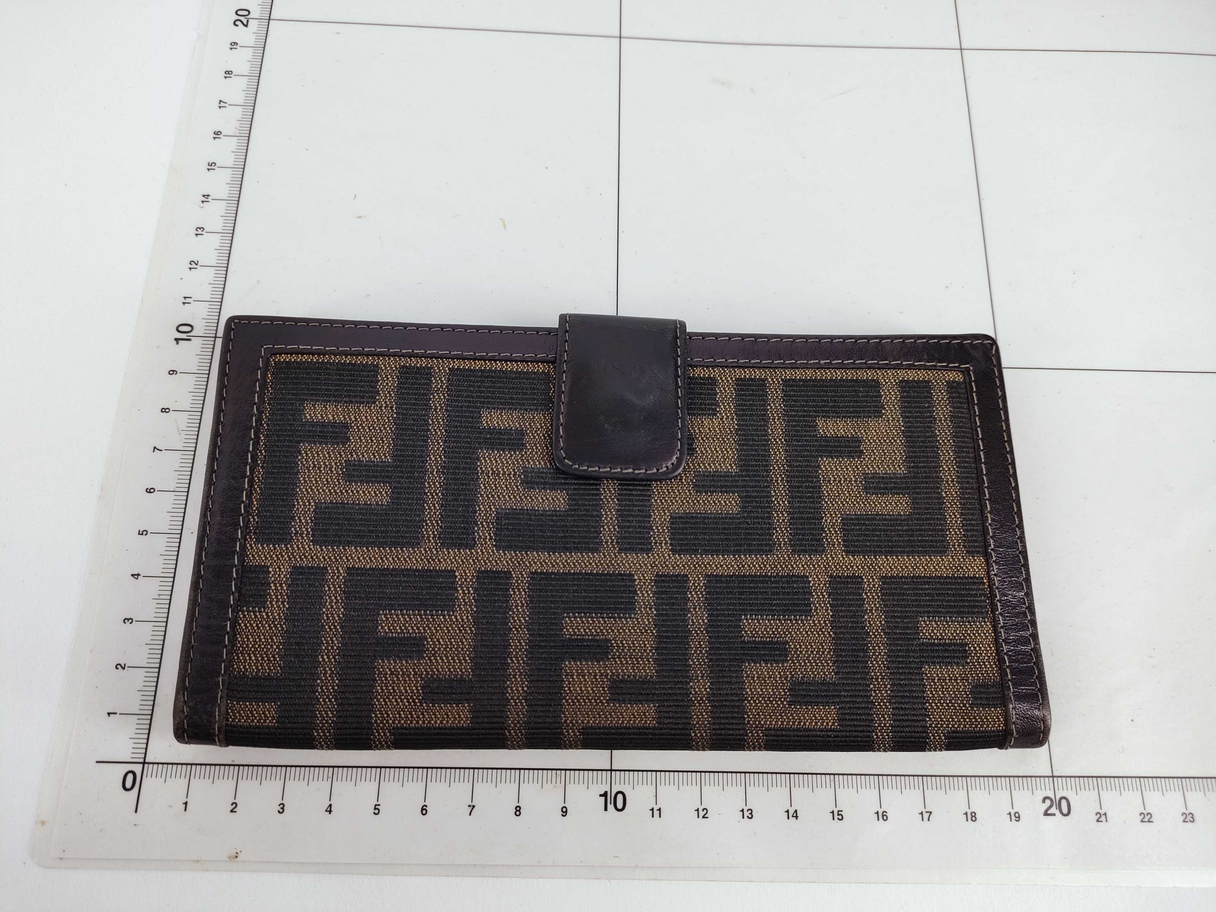 Zucca pattern Fendi long wallet — view 2