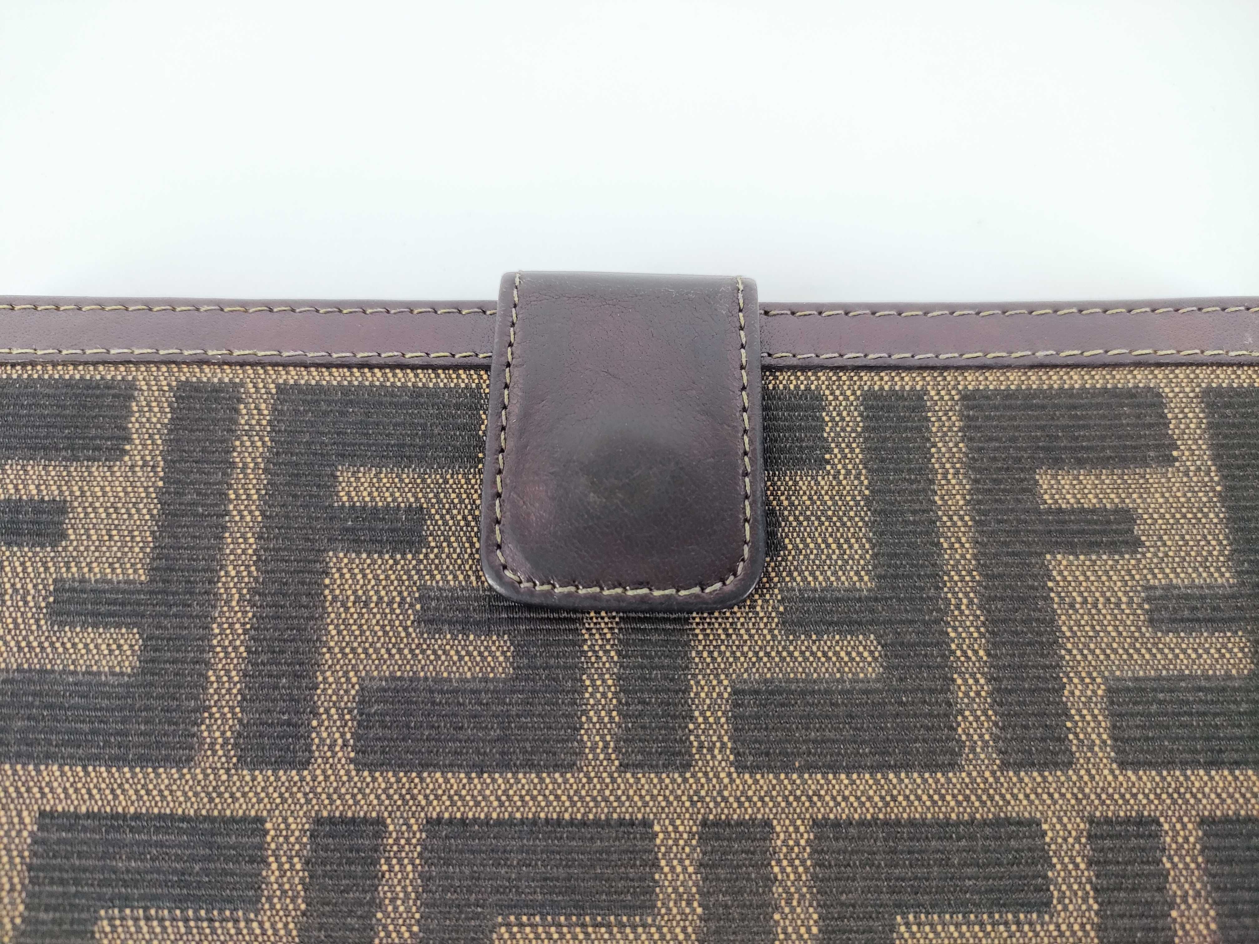 Zucca pattern Fendi long wallet — view 8