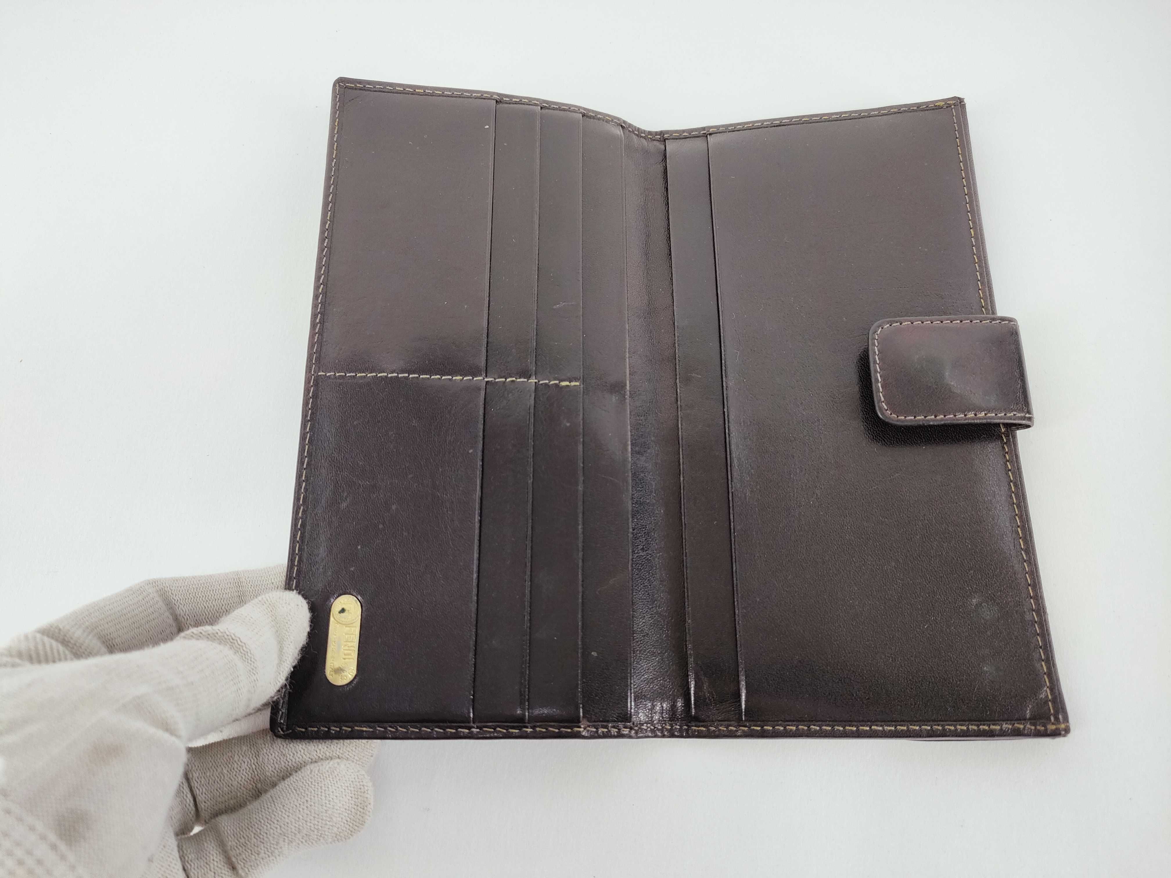 Zucca pattern Fendi long wallet — view 9