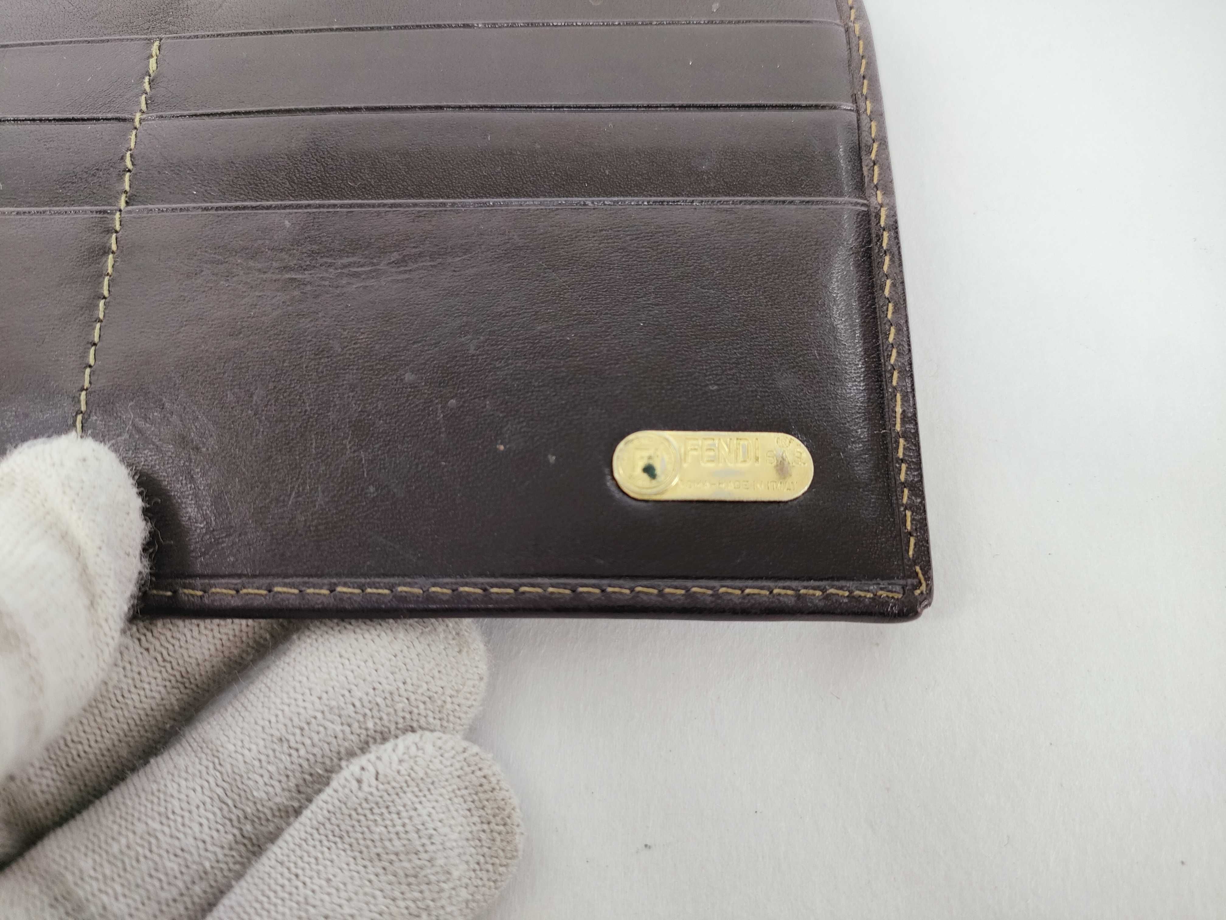Zucca pattern Fendi long wallet — view 10