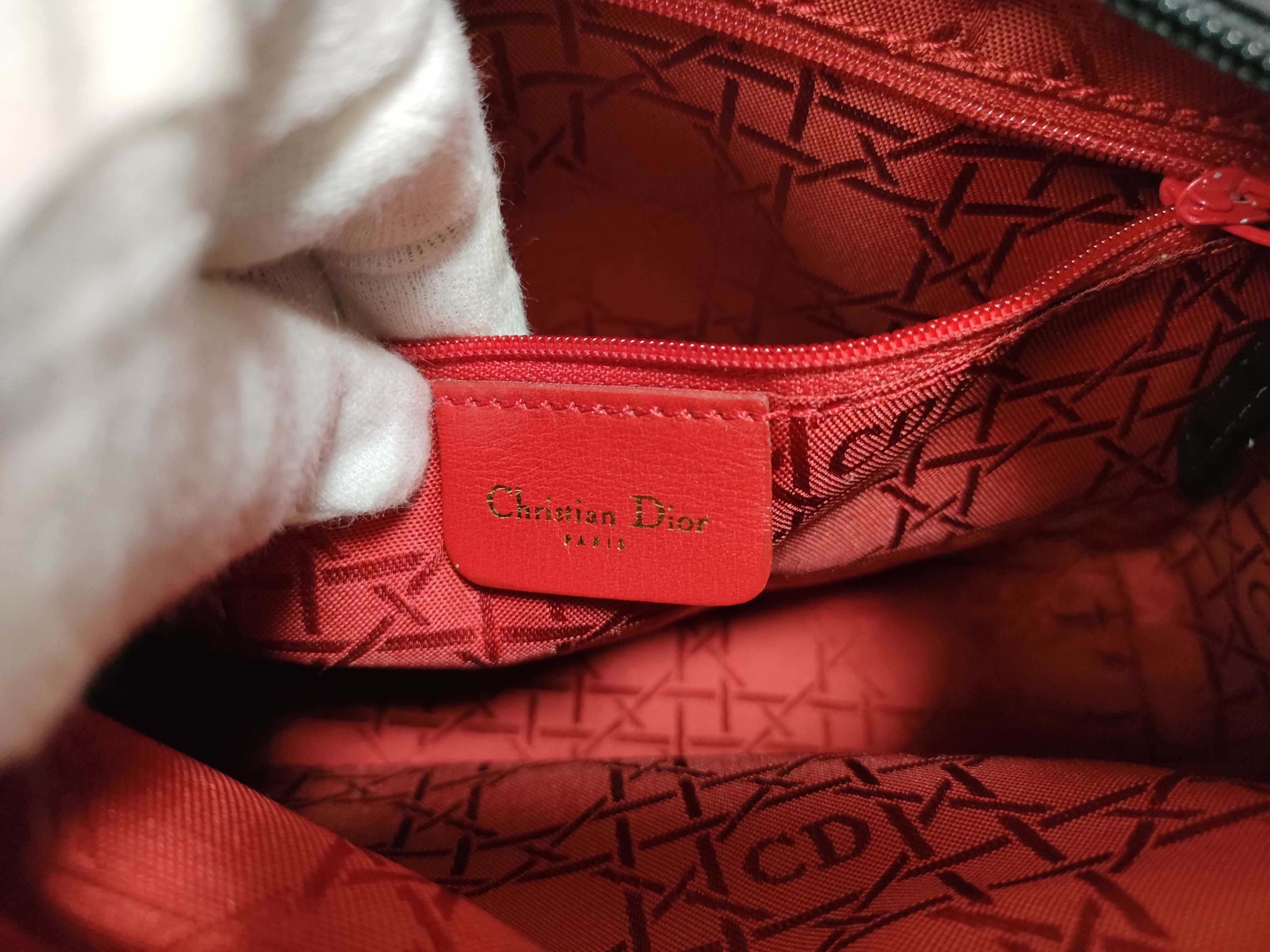 Lady Dior Cannage Nylon 2-Way Handbag — view 14