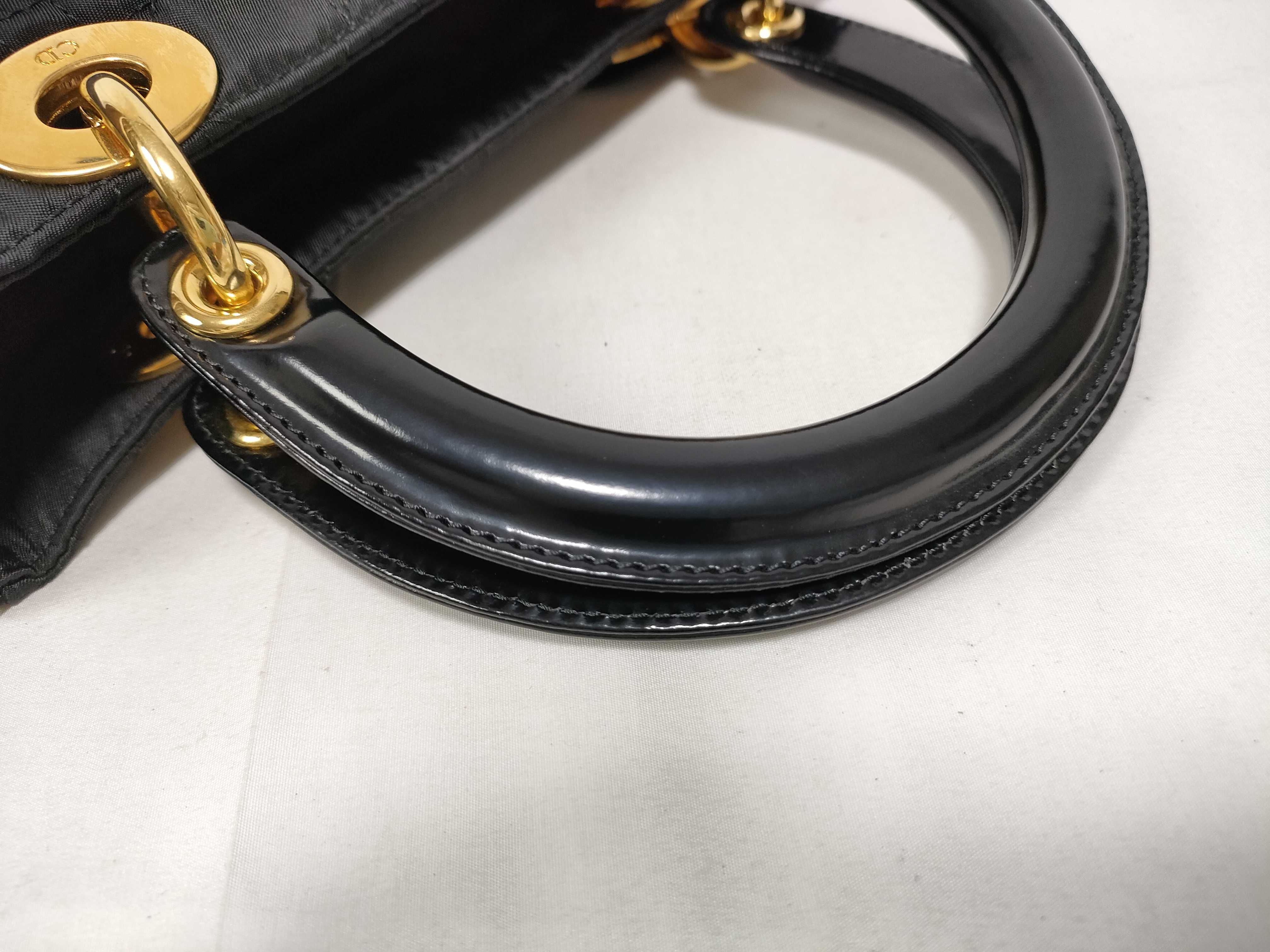 Lady Dior Cannage Nylon 2-Way Handbag — view 6
