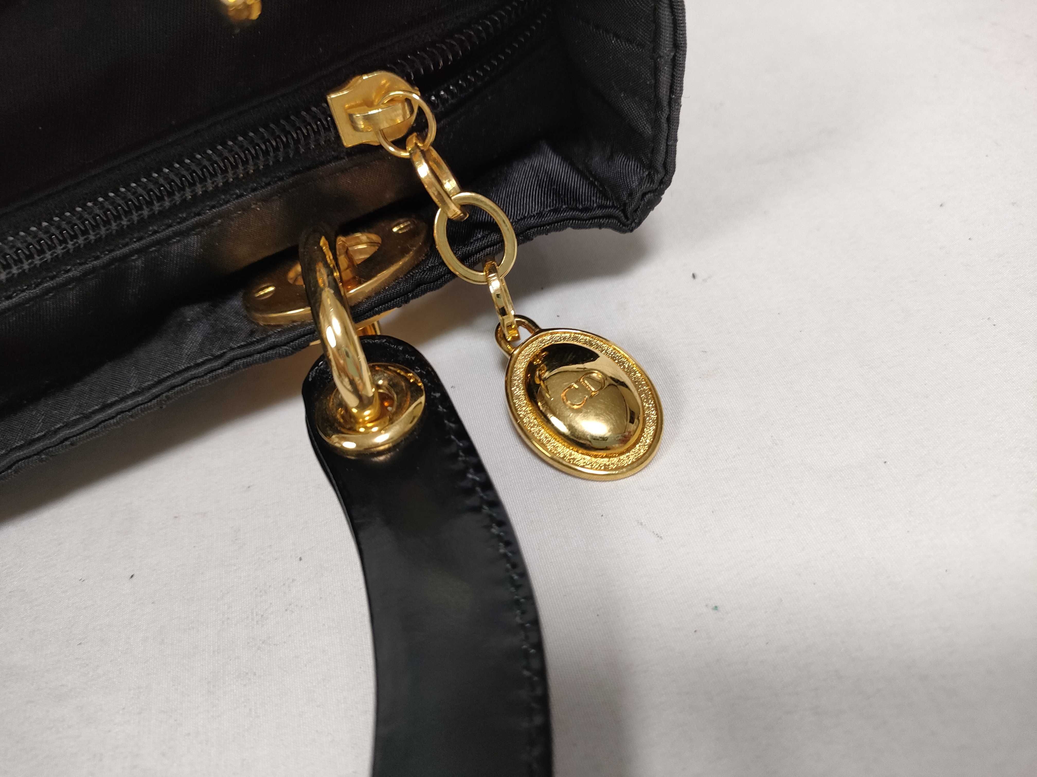 Lady Dior Cannage Nylon 2-Way Handbag — view 9