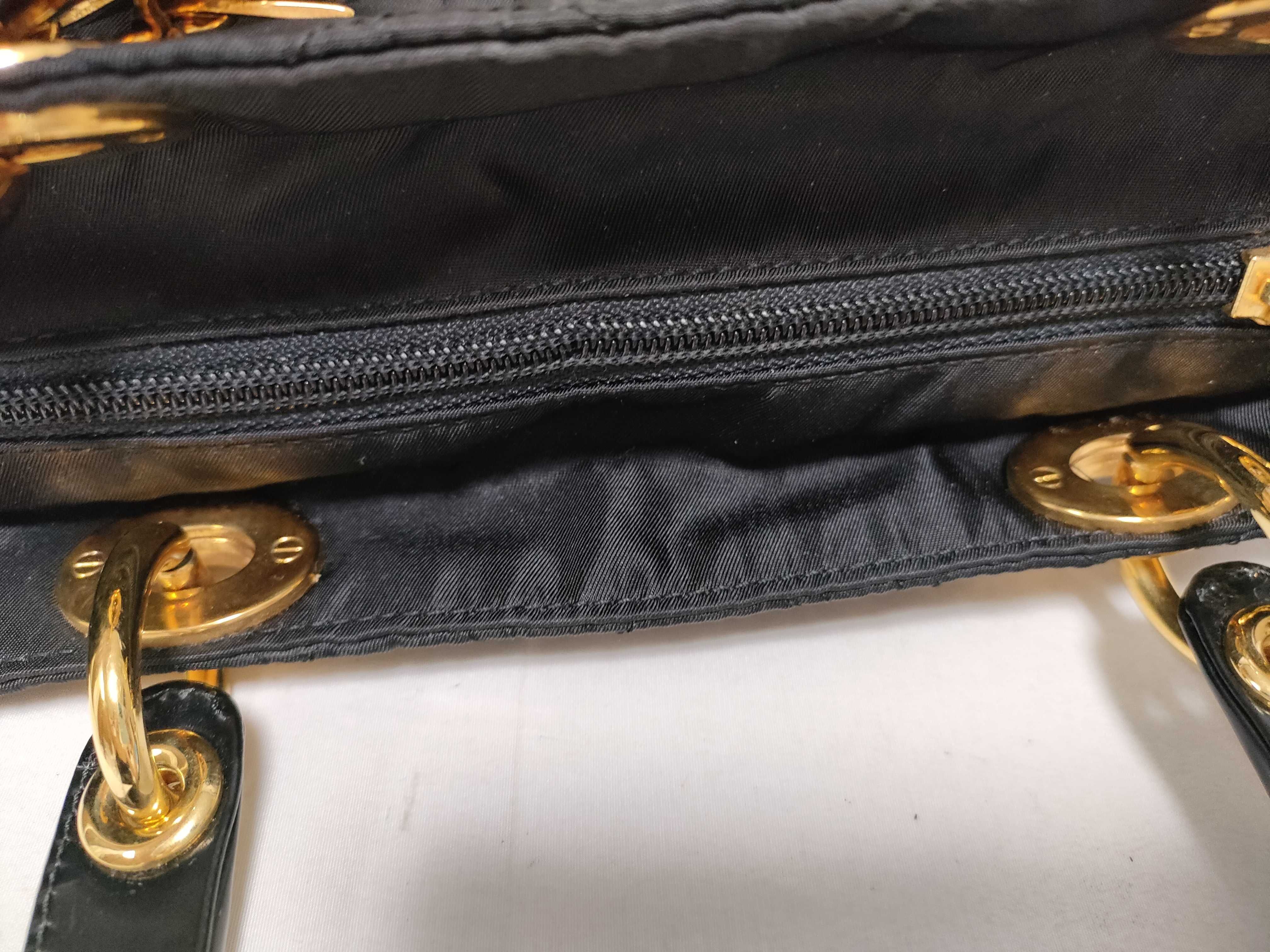 Lady Dior Cannage Nylon 2-Way Handbag — view 10