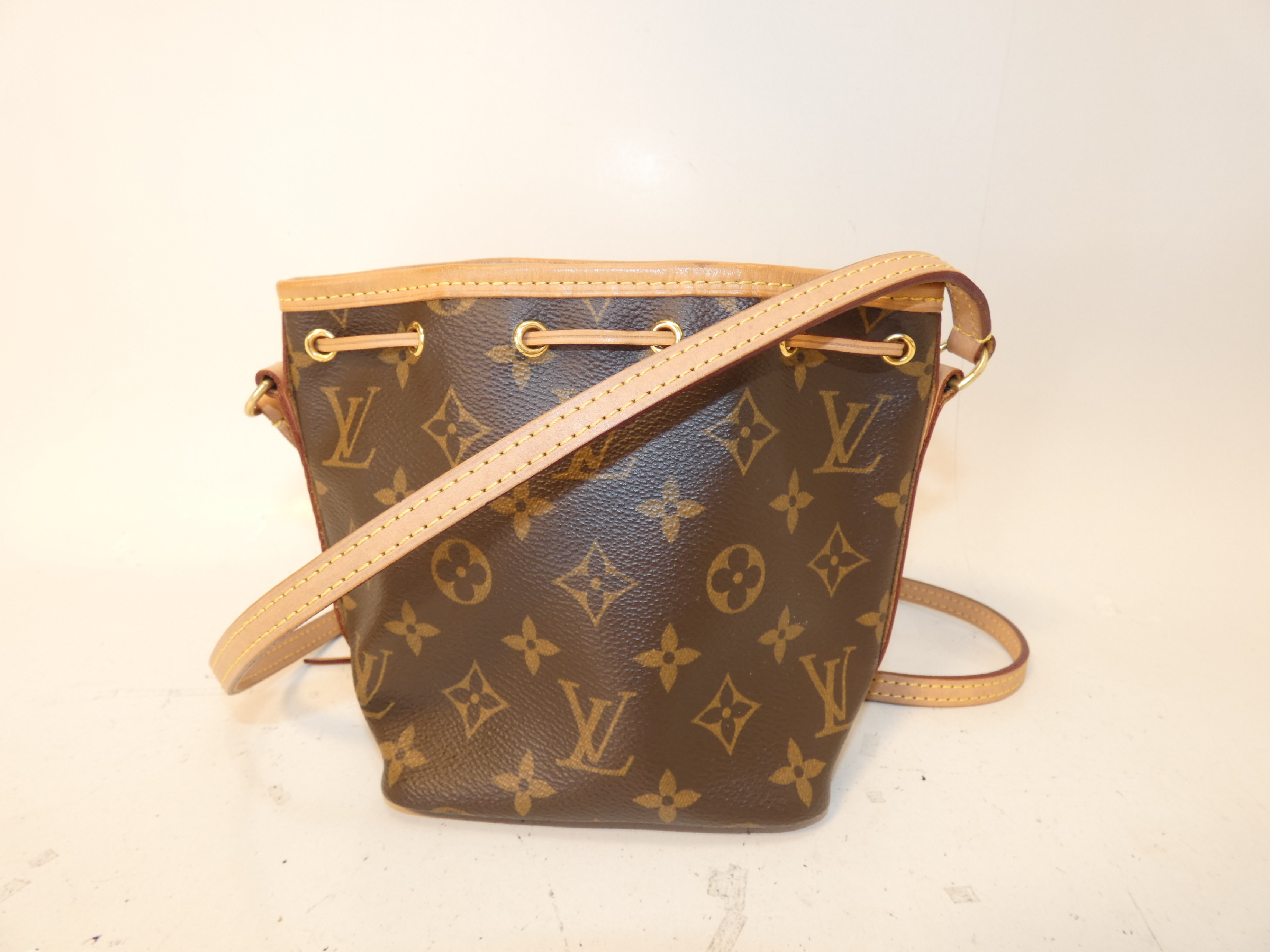 Nano Noe Monogram Shoulder Bag — view 2