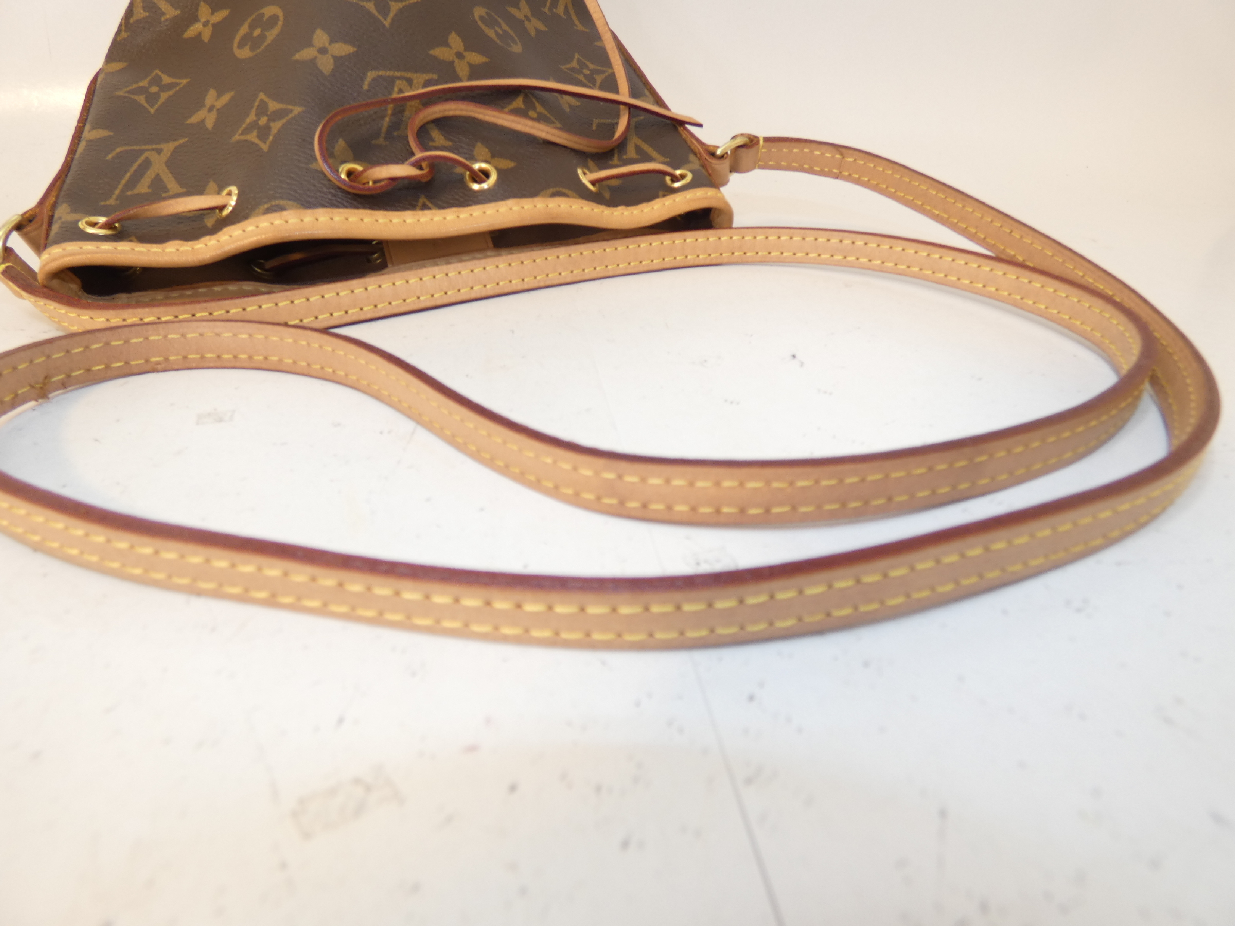 Nano Noe Monogram Shoulder Bag — view 4