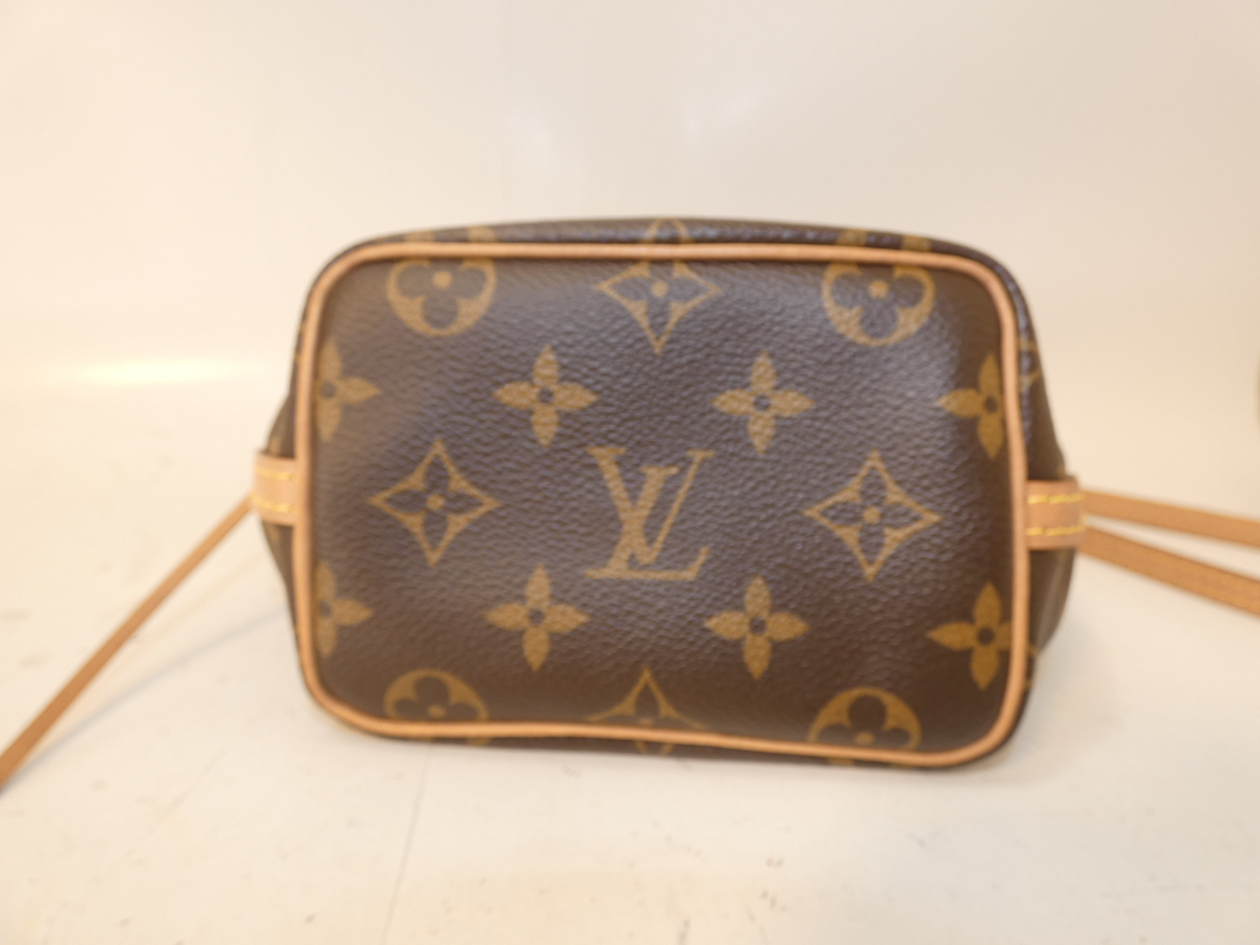 Nano Noe Monogram Shoulder Bag — view 6