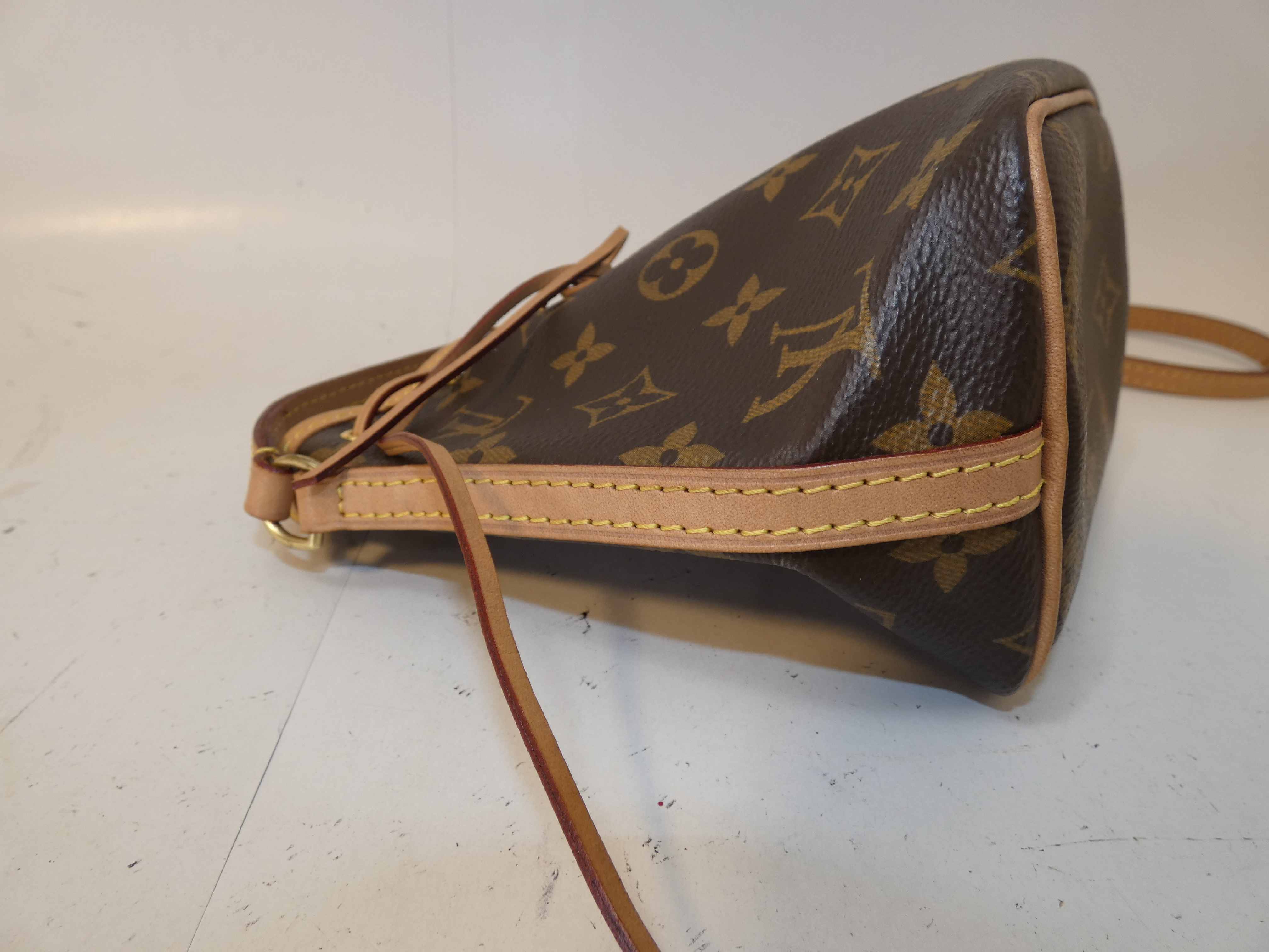Nano Noe Monogram Shoulder Bag — view 7