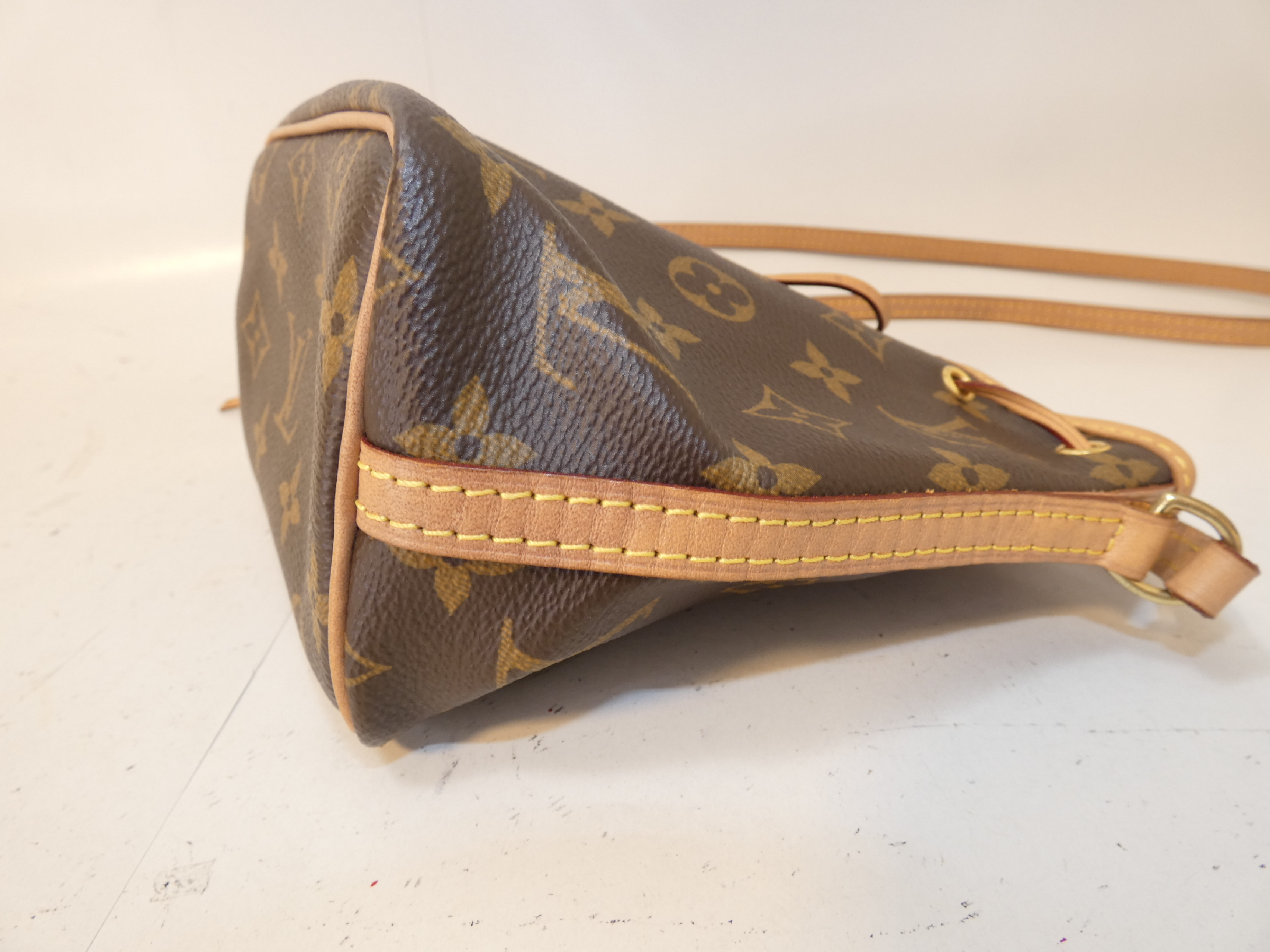 Nano Noe Monogram Shoulder Bag — view 8