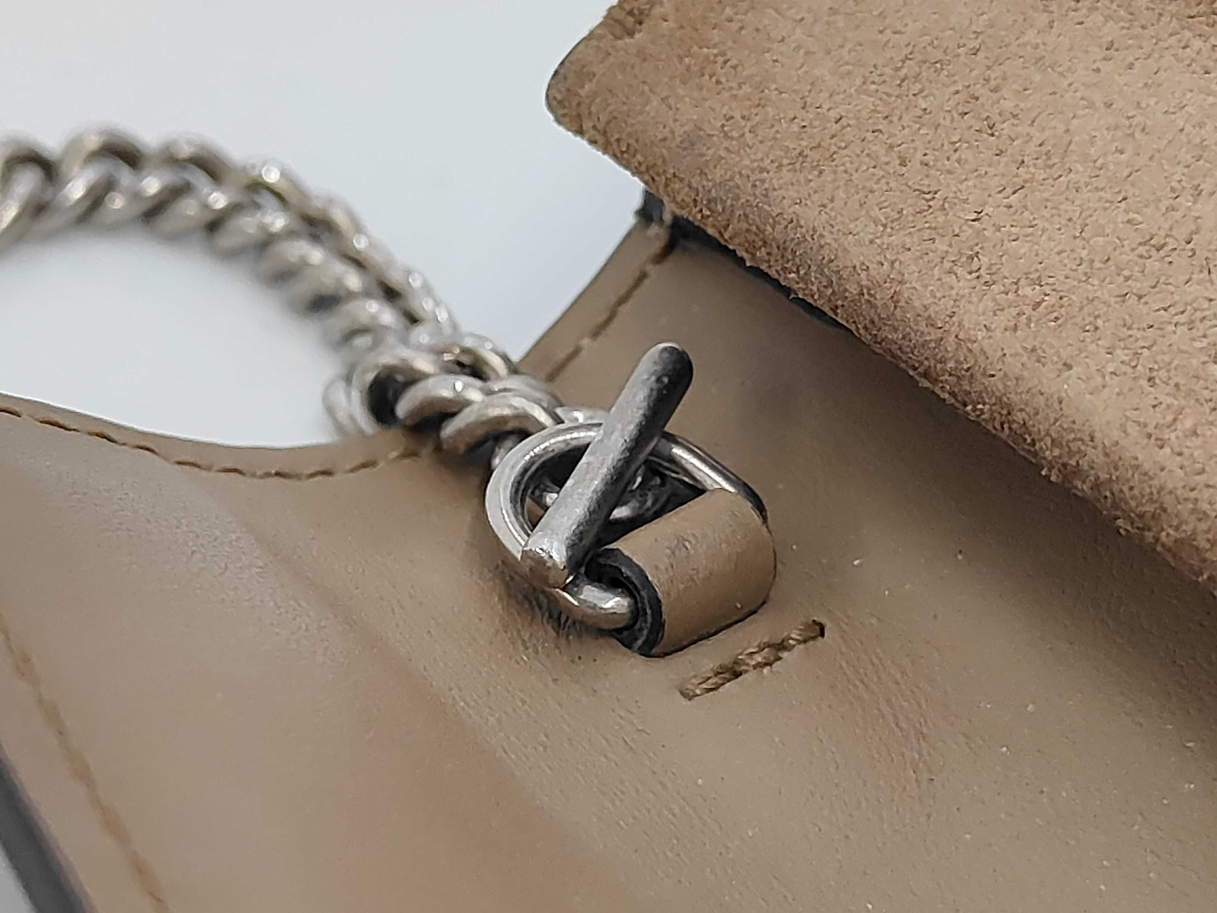 Beige Coated Canvas GG Supreme Dionysus 476432 Chain Shoulder Bag — view 7