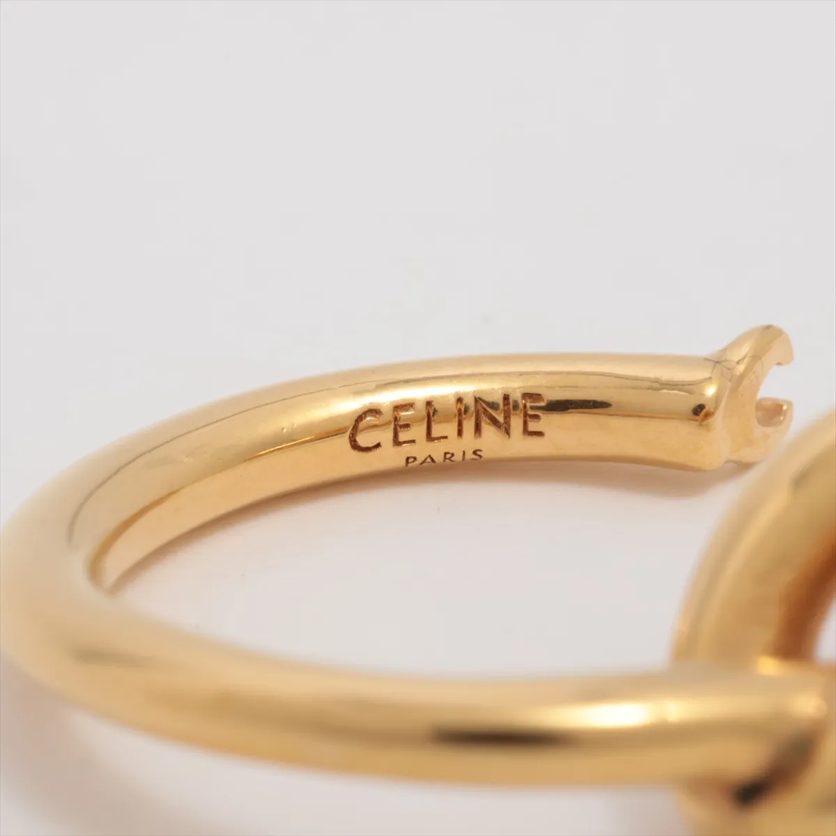 Knot UCA1215 Hoop Earrings GP Gold — view 5