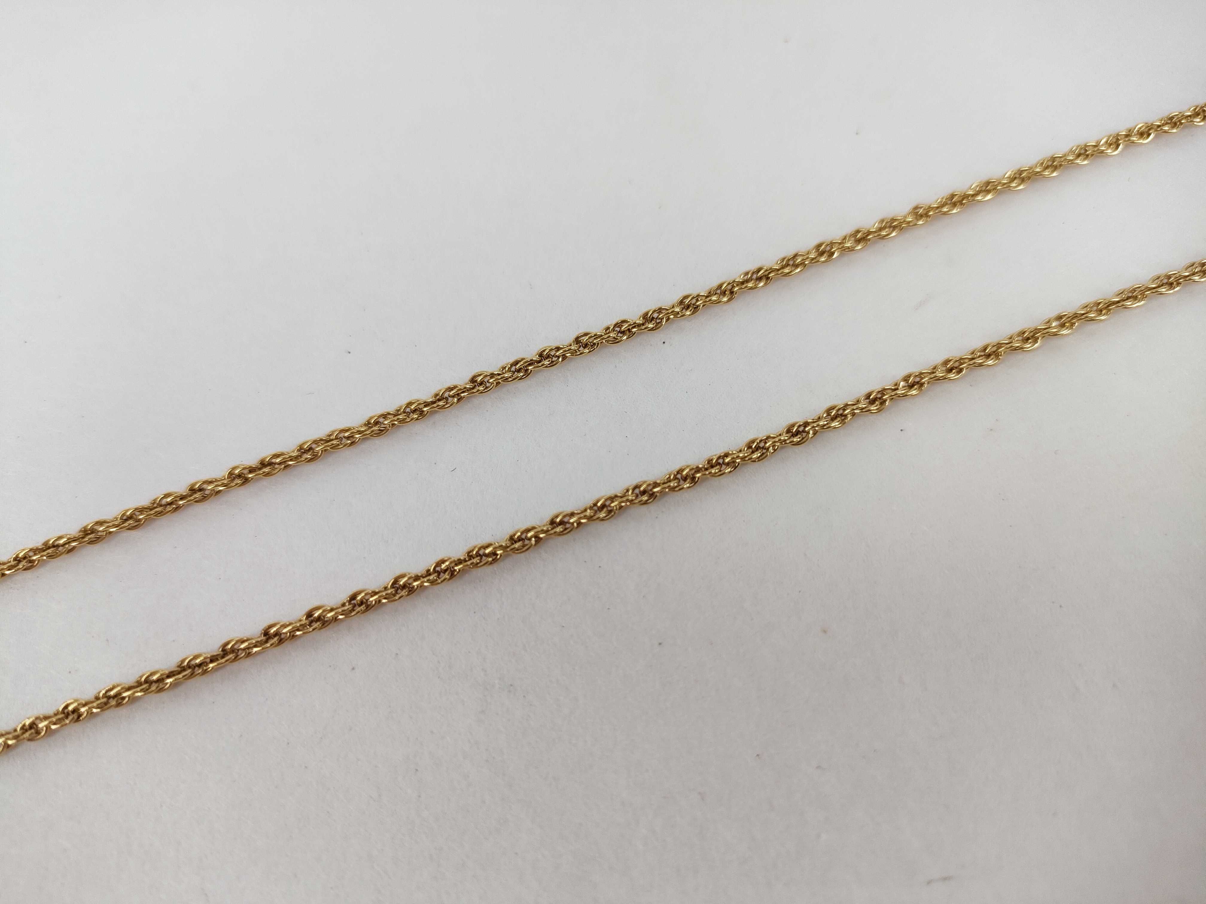 Christian necklace/pendant, chain approximately 46cm. — view 7