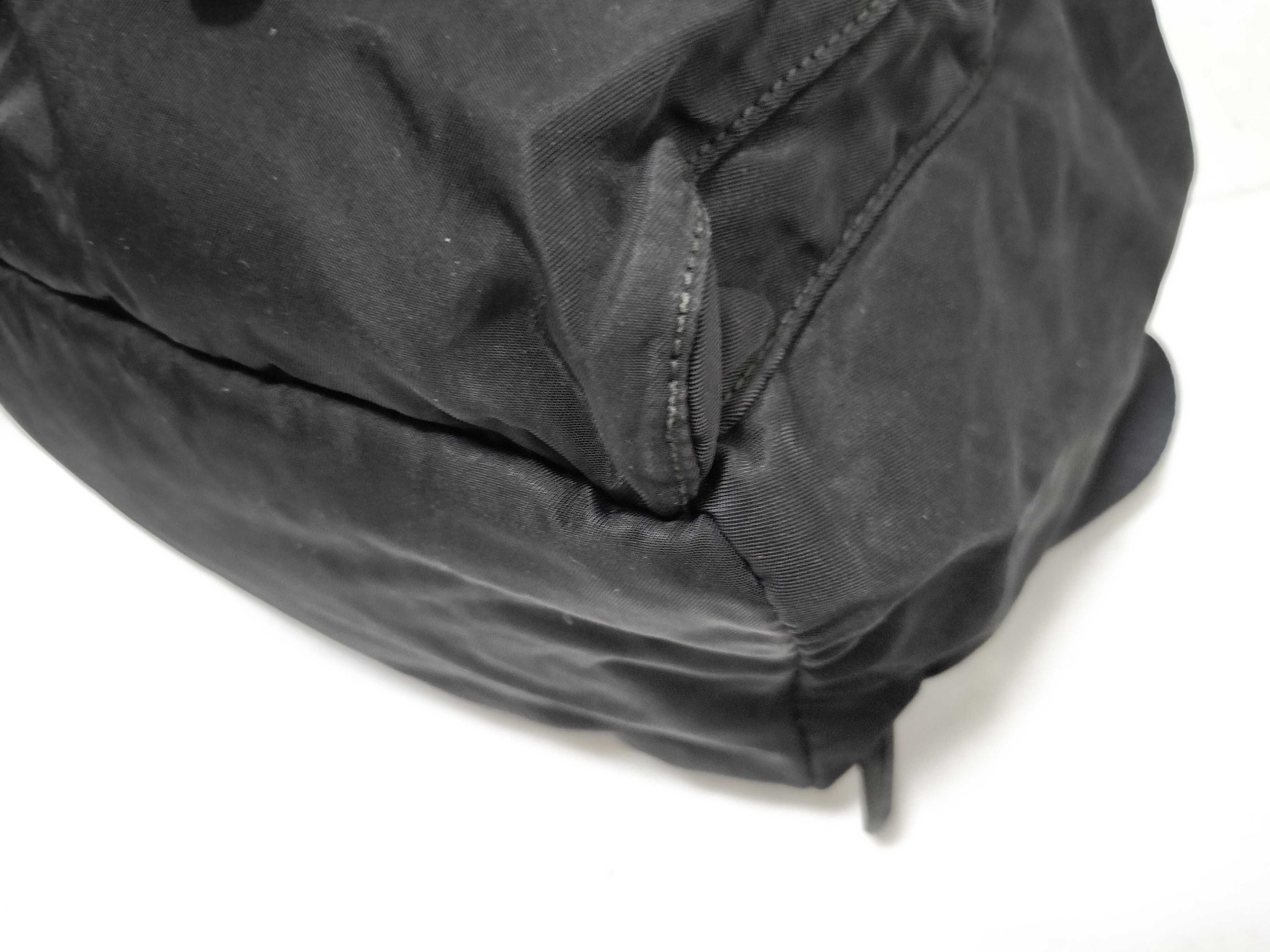 nylon prada triangle logo backpack testu rucksack — view 6
