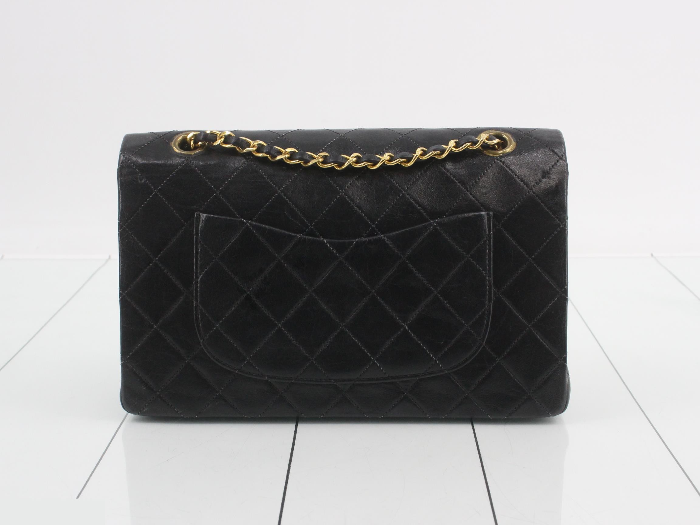 Double flap 25 Matelassé chain shoulder bag — view 2