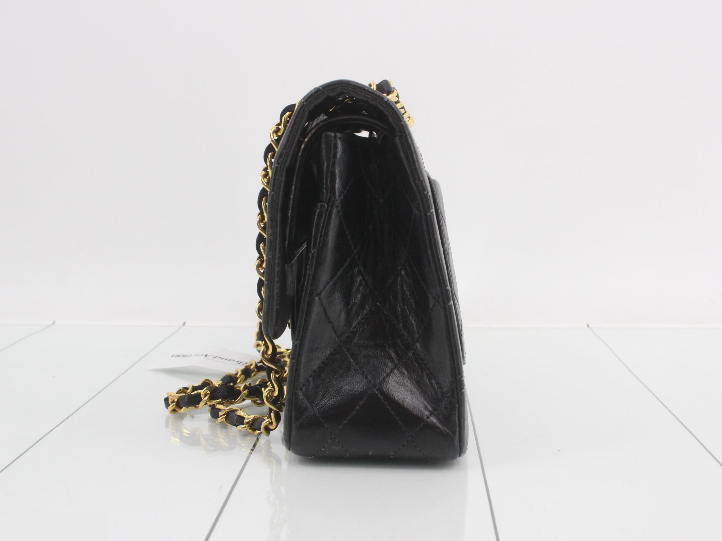 Double flap 25 Matelassé chain shoulder bag — view 3