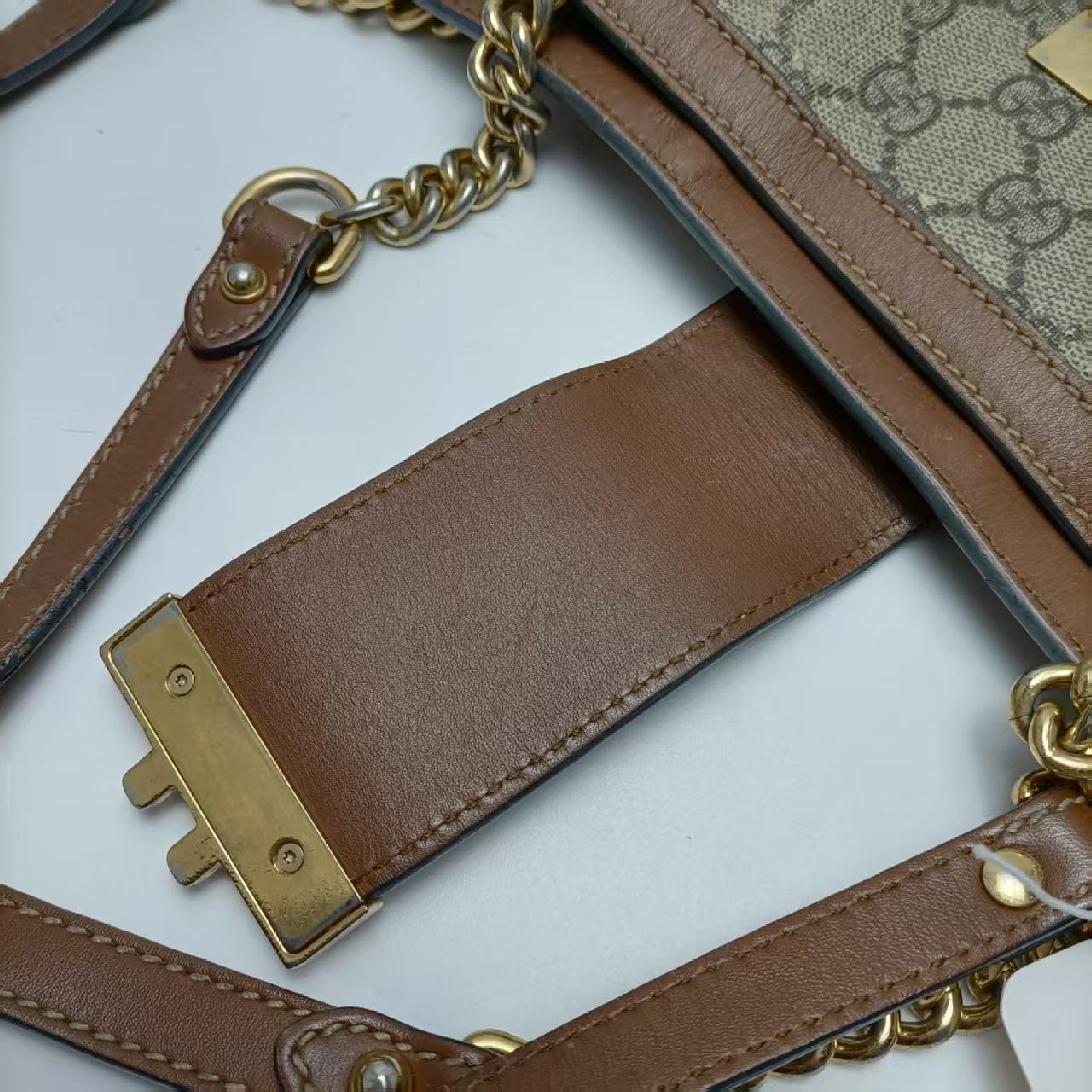 Padlock PU Shoulder Bag 479197 Shoulder Bag — view 9