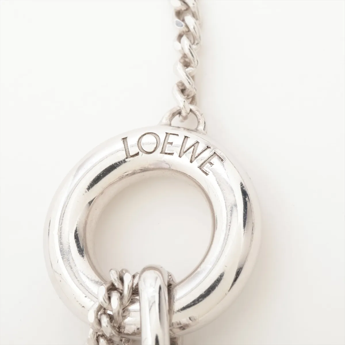Anagram Necklace, 925 Sterling Silver, 16.1g, dents, — view 4