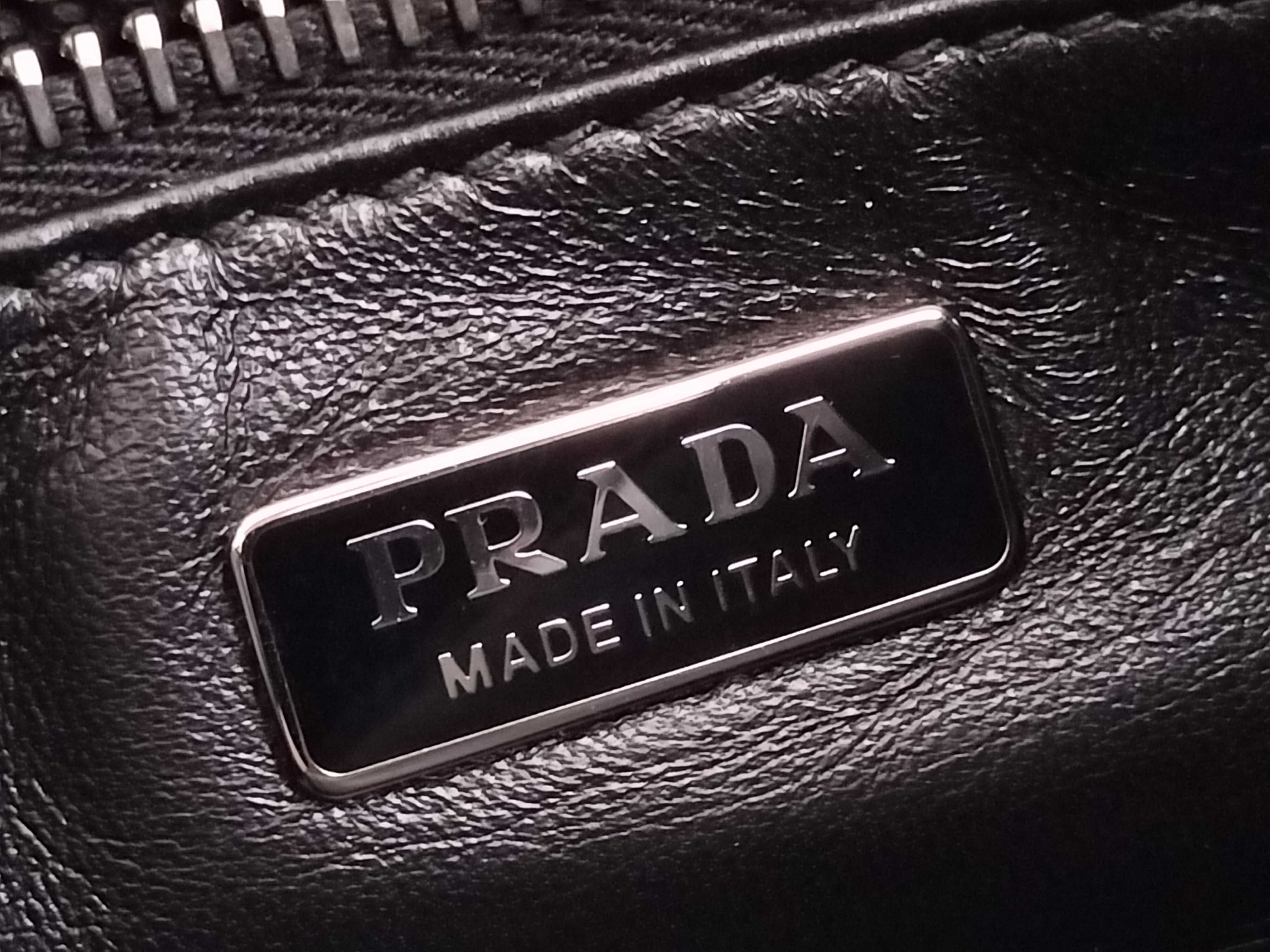 Moon Padded Nappa Leather Handbag, Black, 1BA381 (Handbag) — view 11