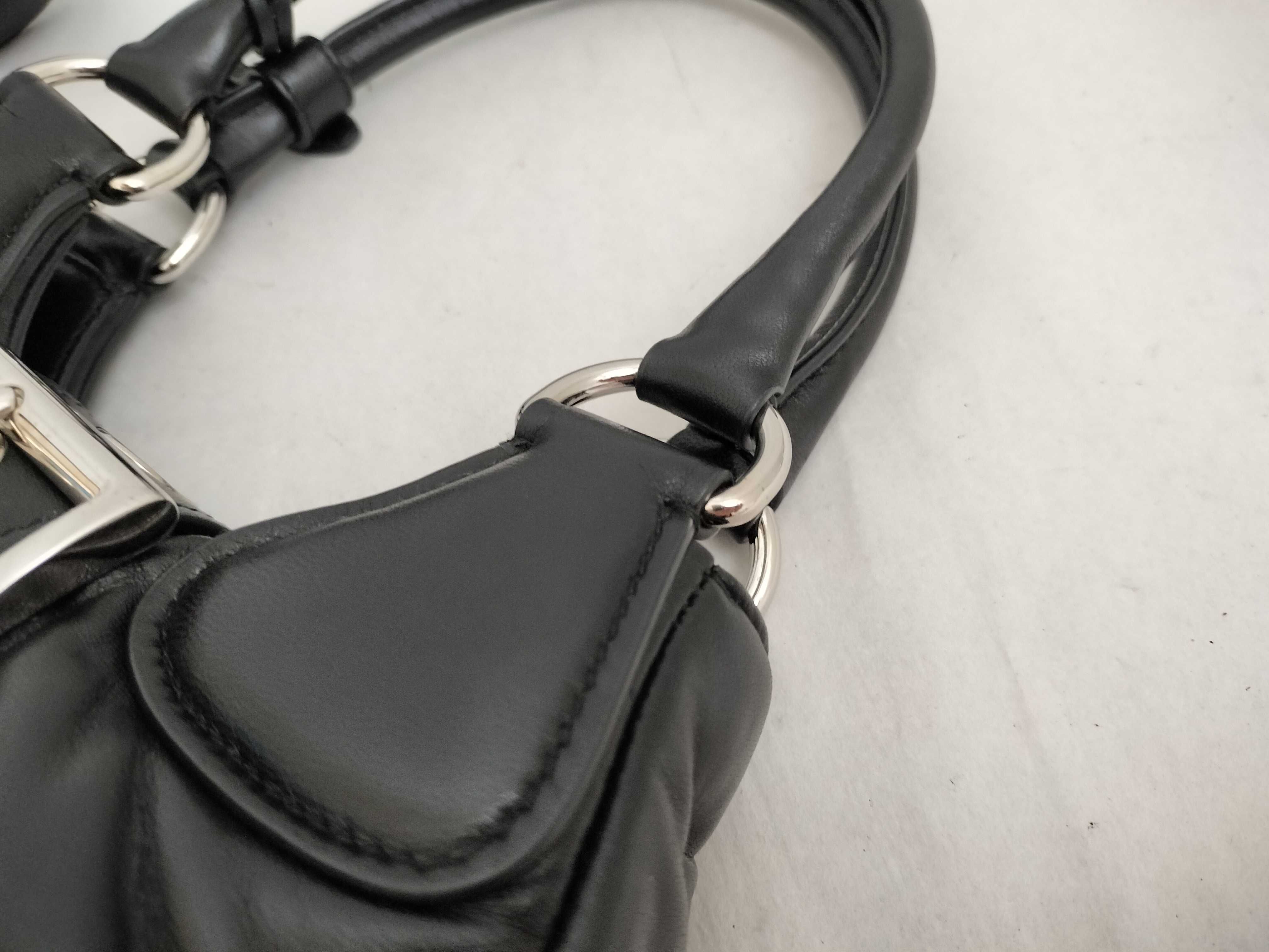 Moon Padded Nappa Leather Handbag, Black, 1BA381 (Handbag) — view 5
