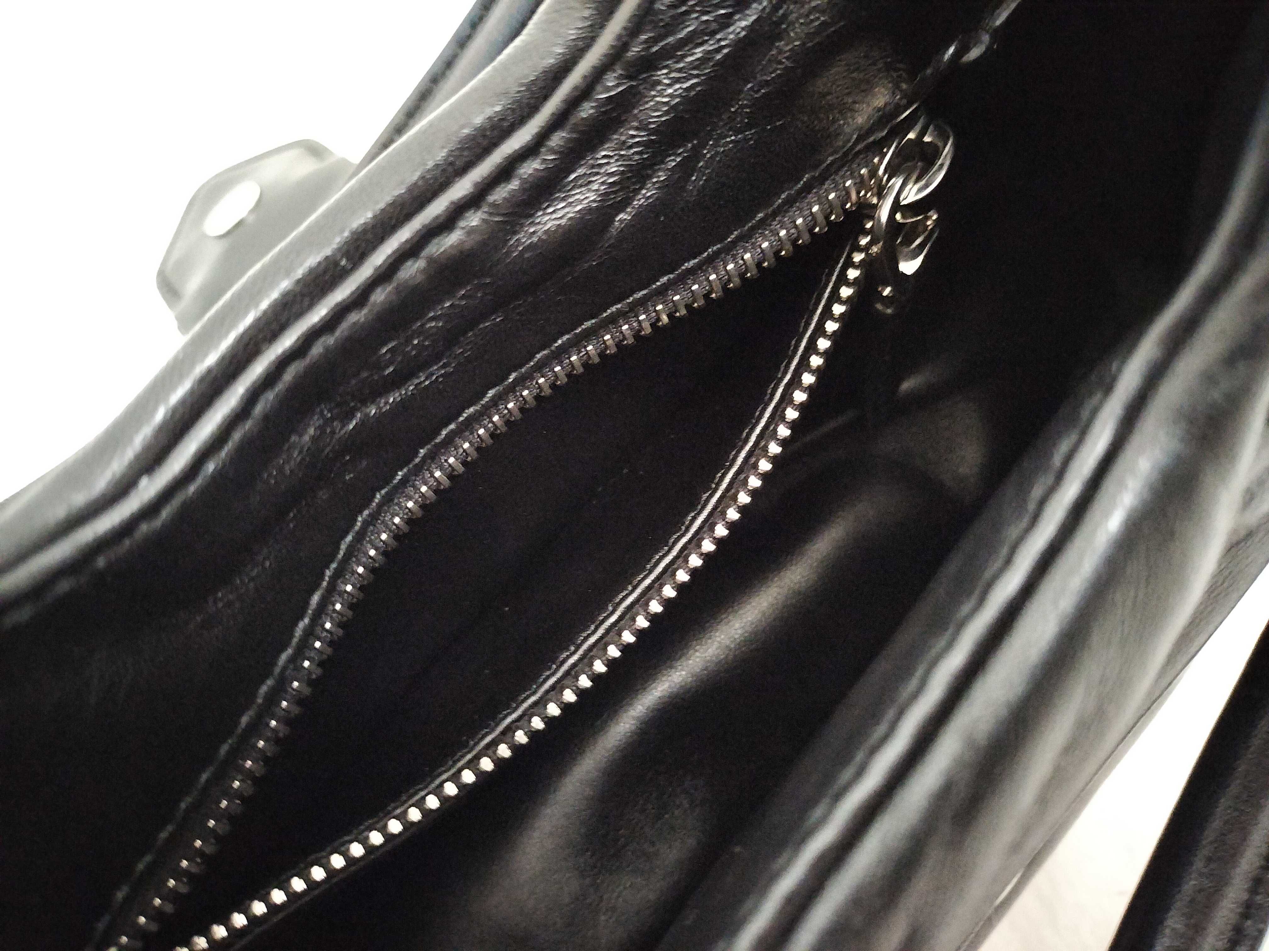 Moon Padded Nappa Leather Handbag, Black, 1BA381 (Handbag) — view 10